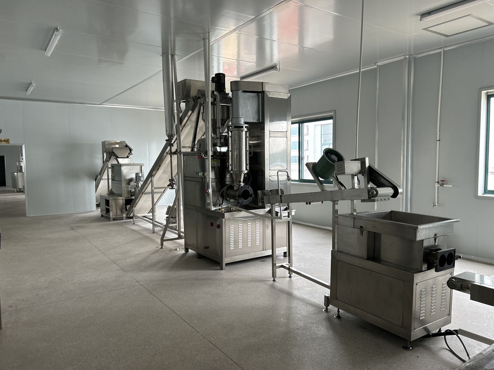 自动化年糕生产线细节展示