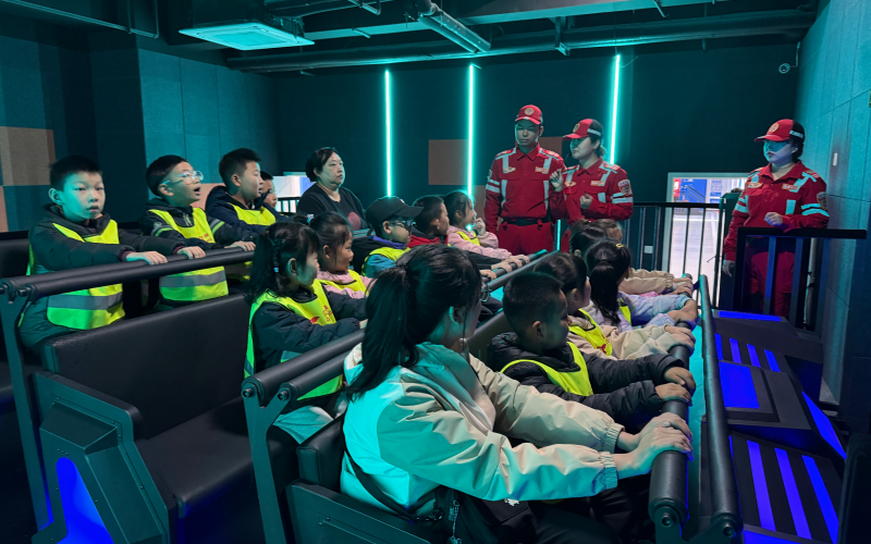 安全体验馆运营管理平台界面示意