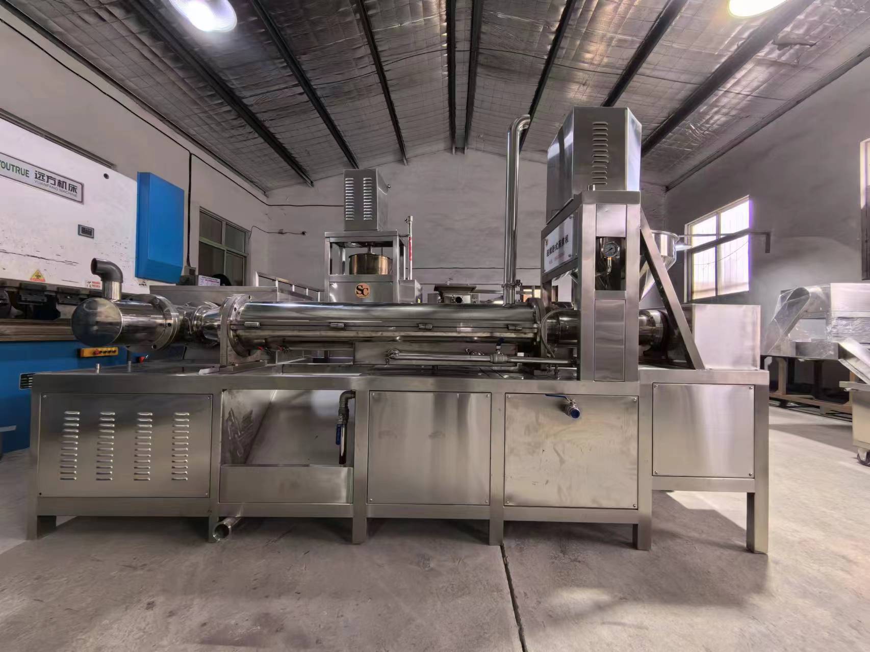 卧式蒸煮机内部结构