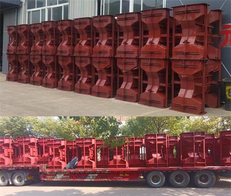 消波块钢模应用现场