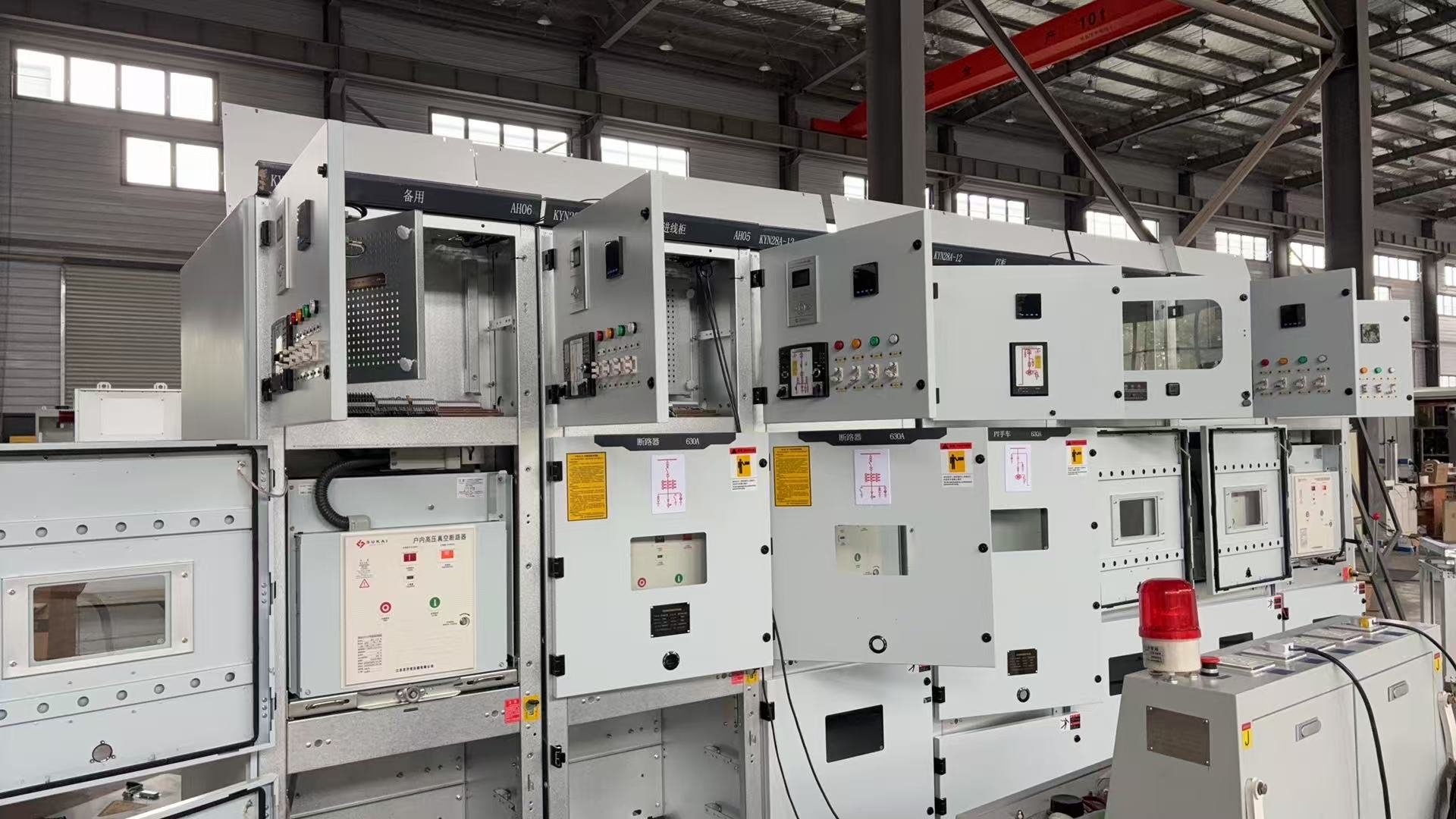 力王电气生产车间