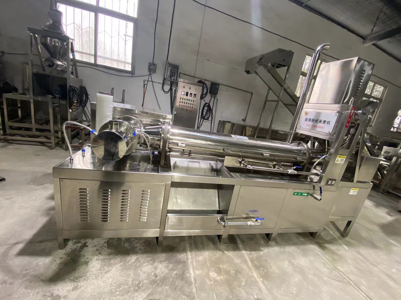 卧式蒸煮机应用场景