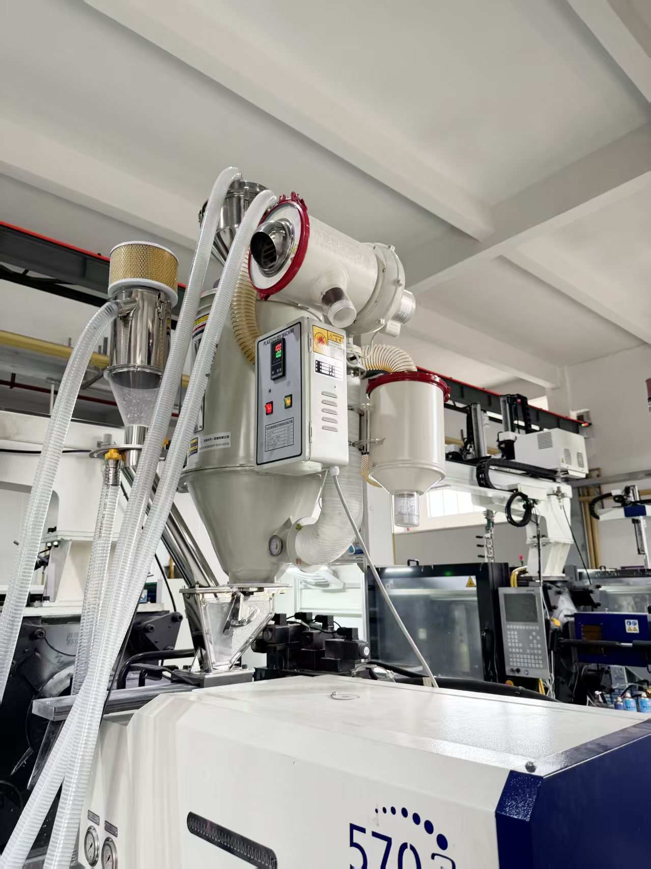 辰威环保热能回收系统现场安装图