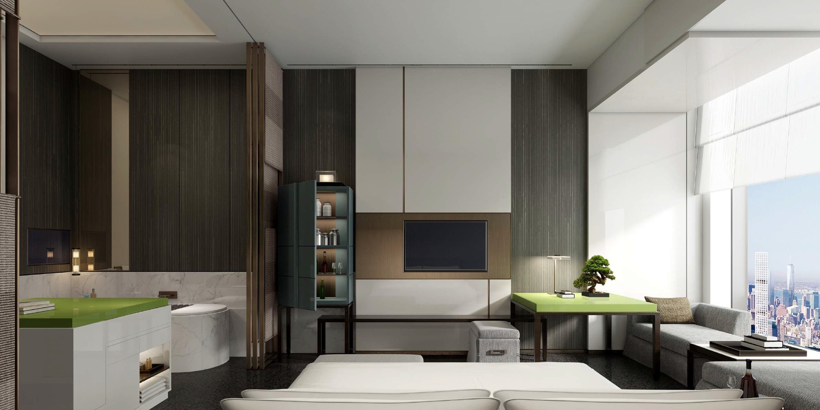 现代餐饮空间施工工艺细节