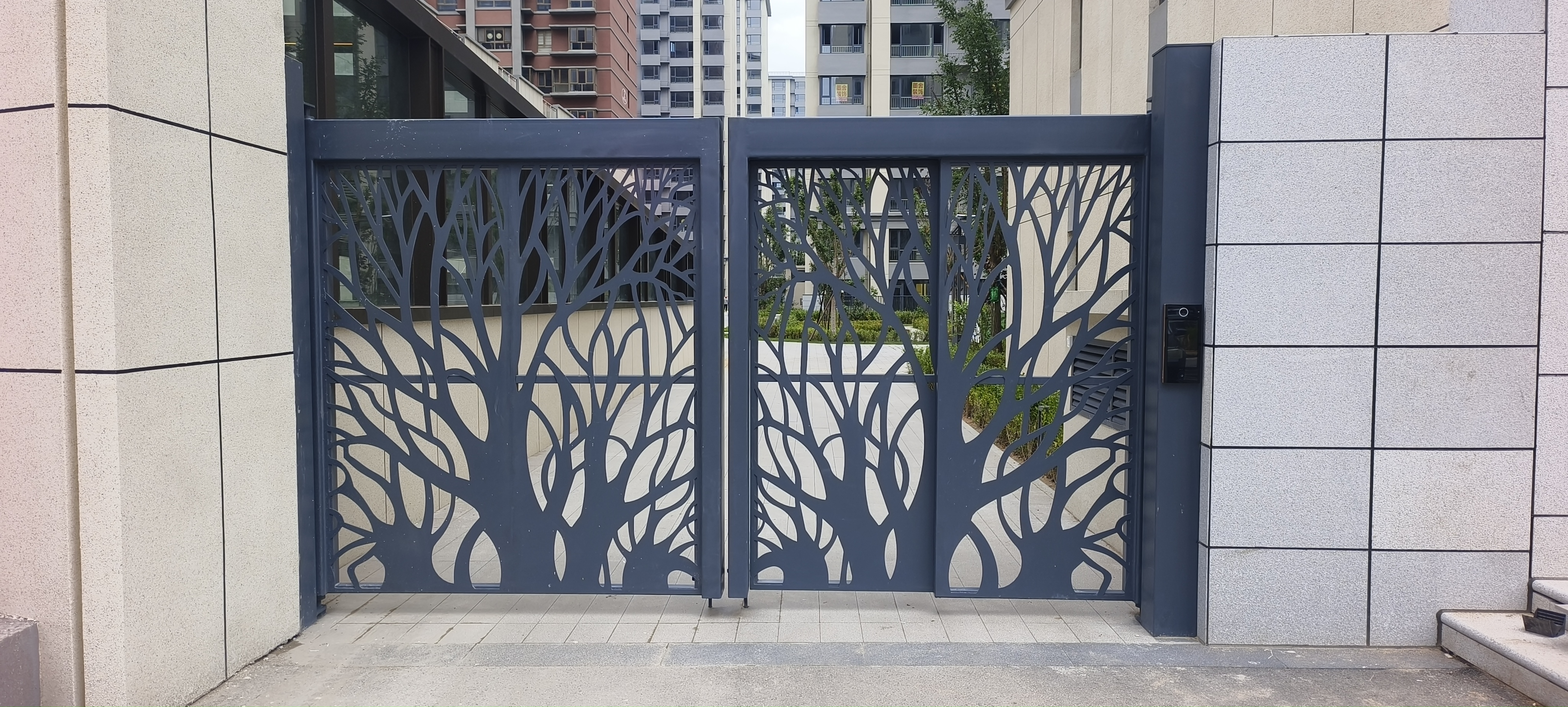 智能伸缩门应用场景