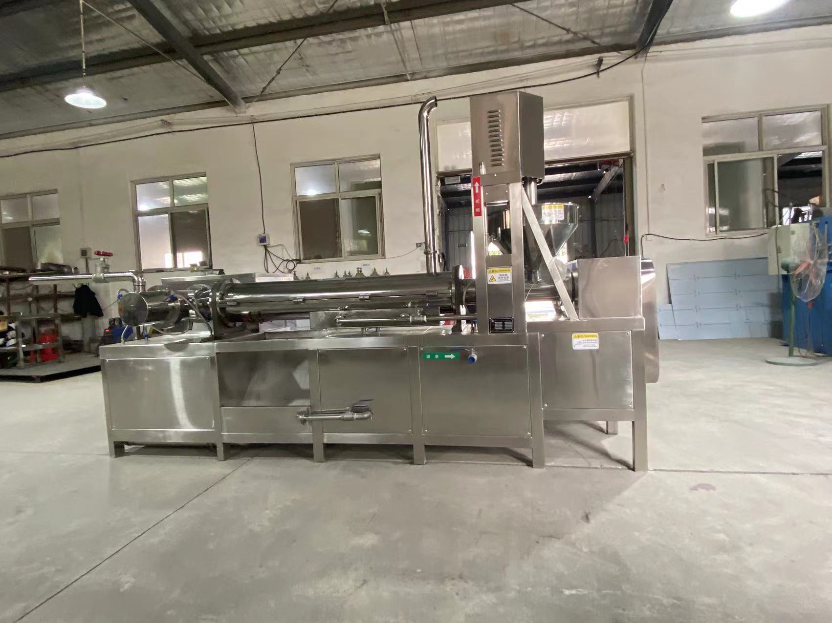 卧式蒸煮机内部结构