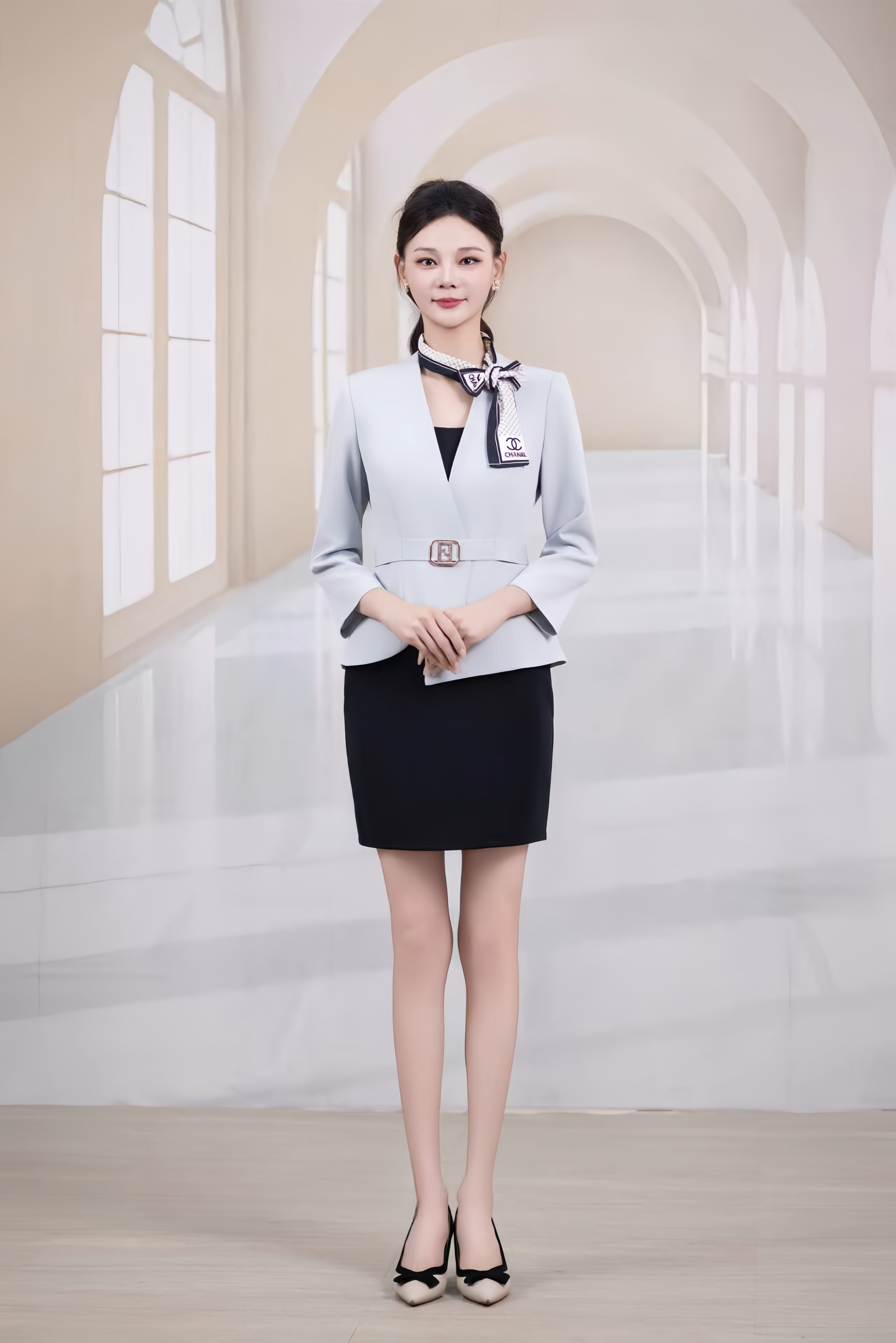 KTV工服整体效果