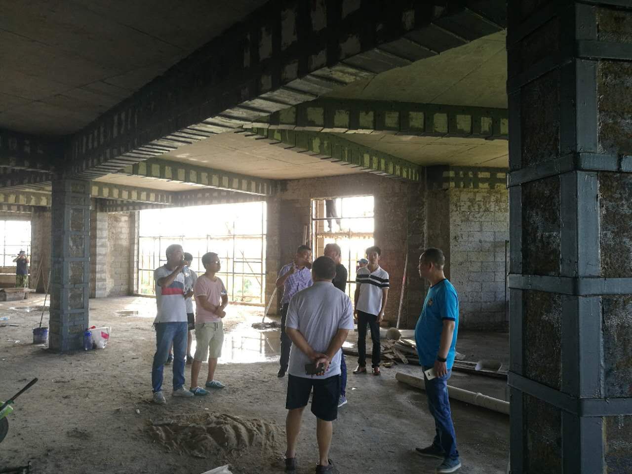 包钢加固施工应用