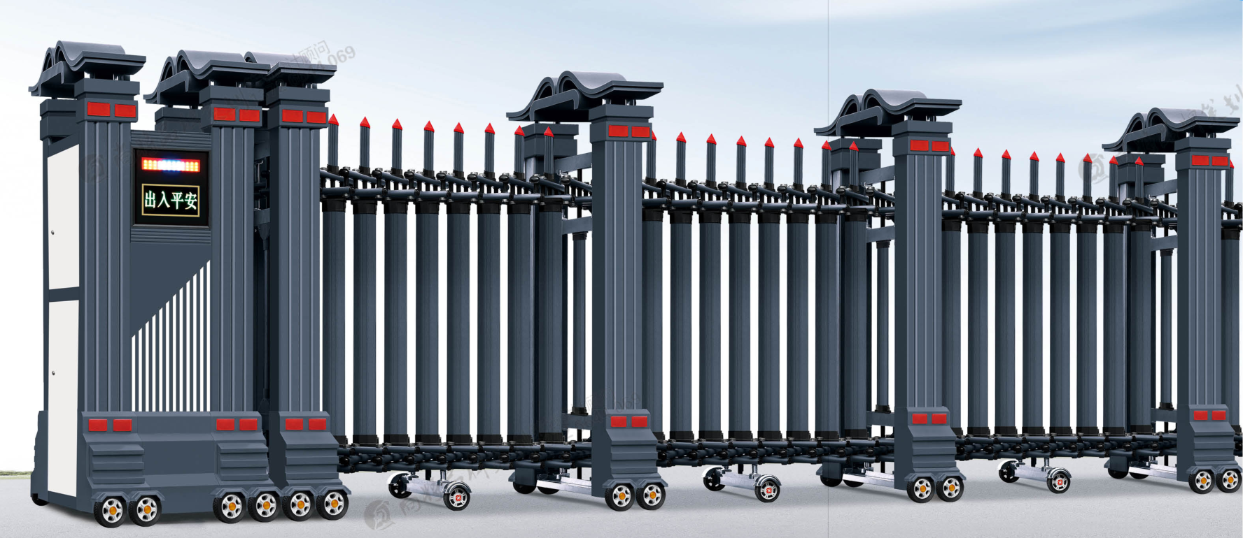 伸缩门产品展示