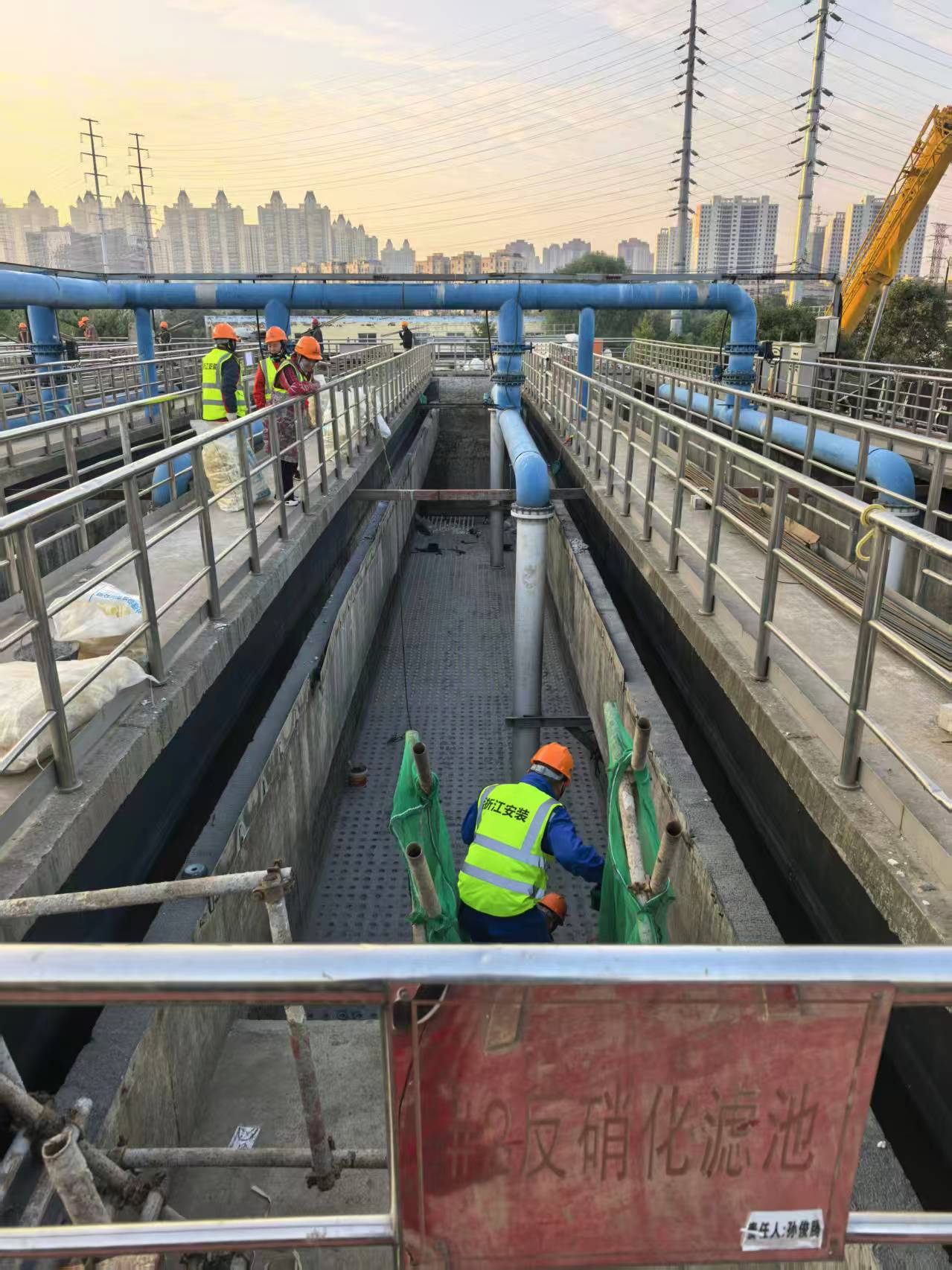 反硝化深床滤池实际应用场景