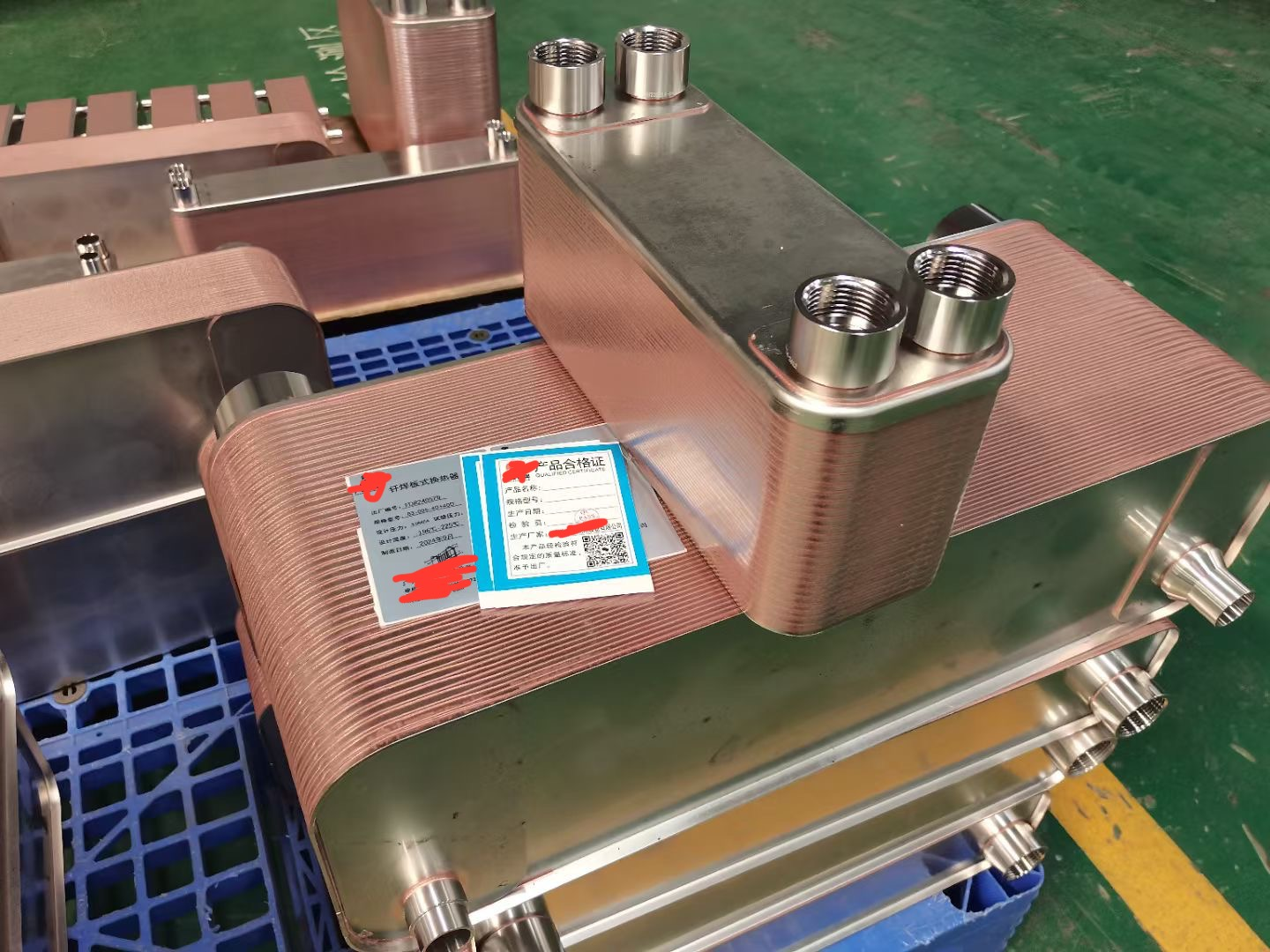 特拉唯热交换器产品展示