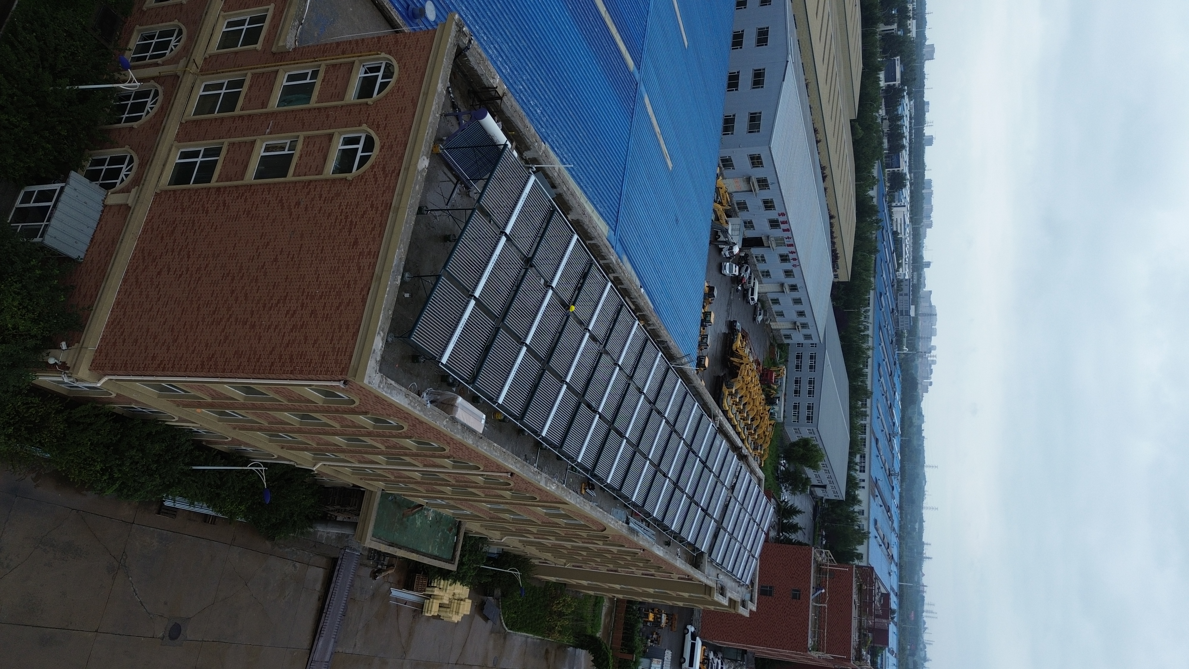 太阳能采暖系统安装图