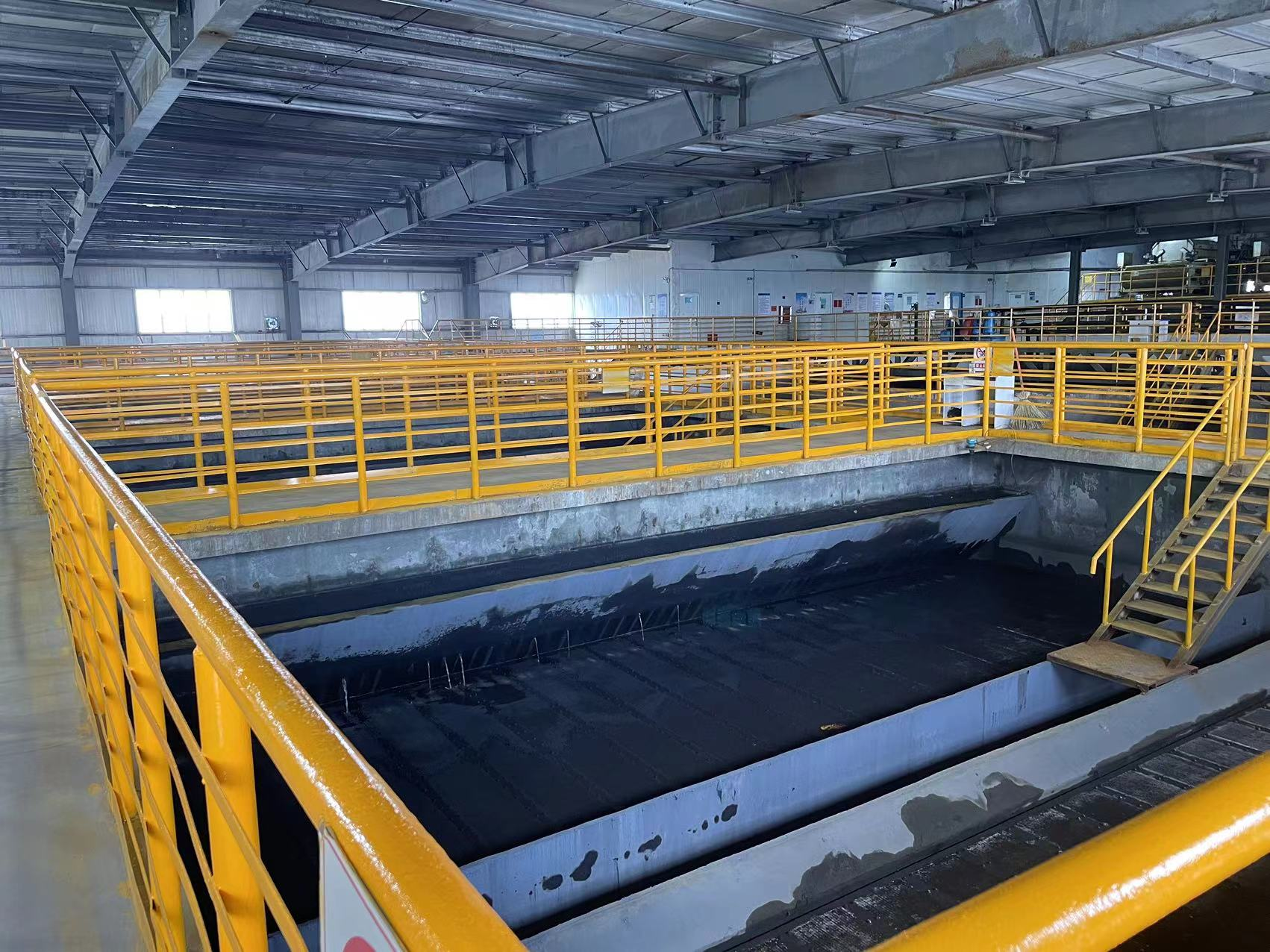 D型滤池结构示意图