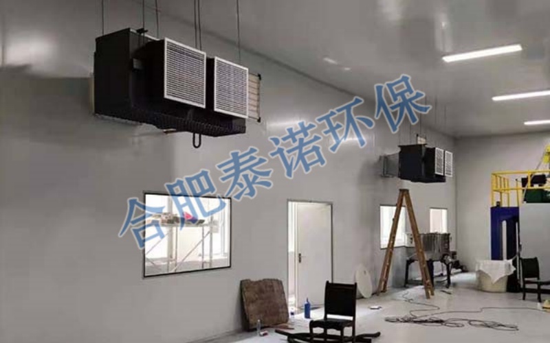 通风降温系统安装现场