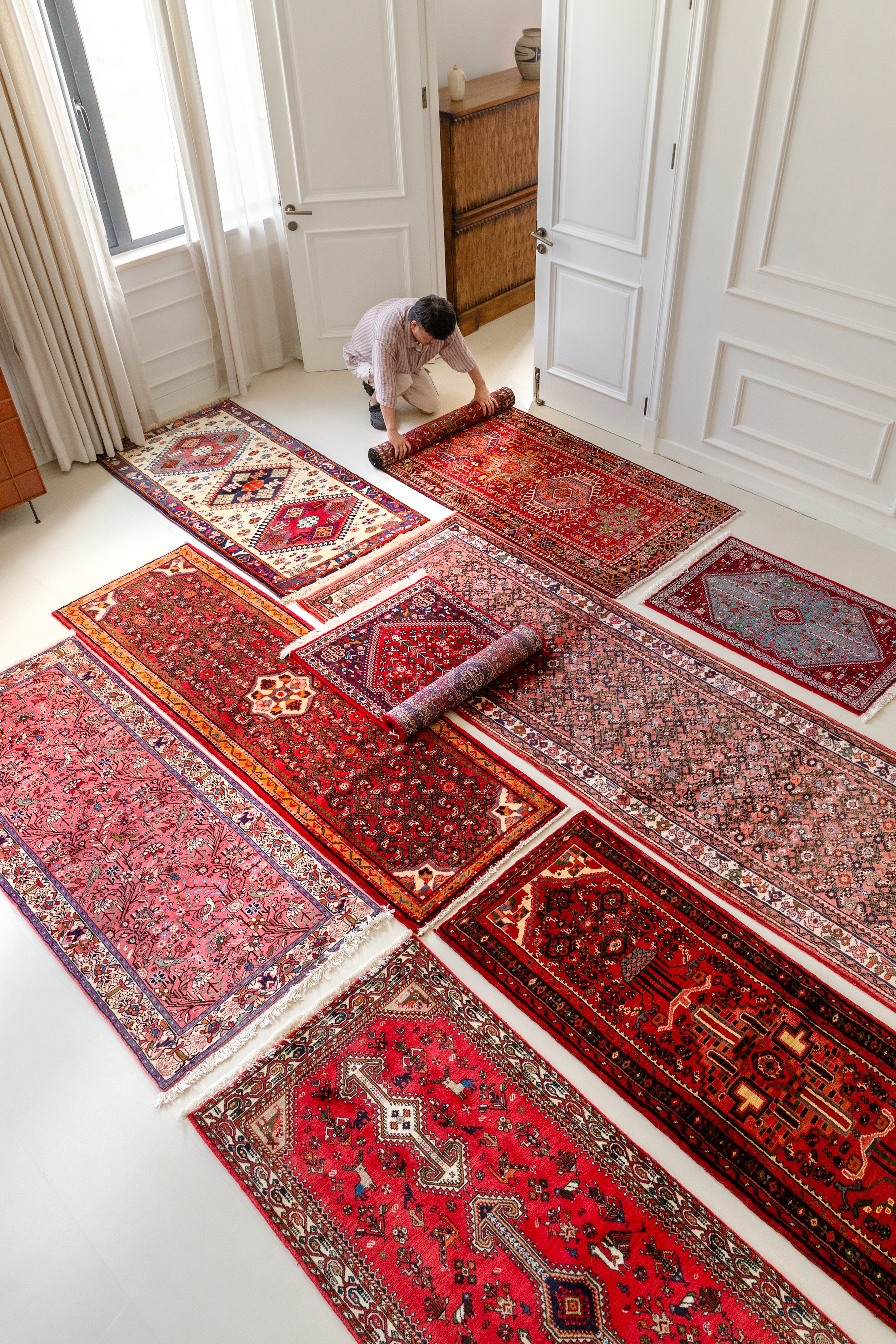 几时空间手工地毯展示