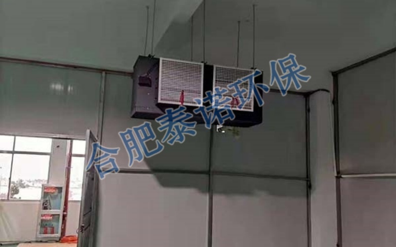 工业通风系统安装现场