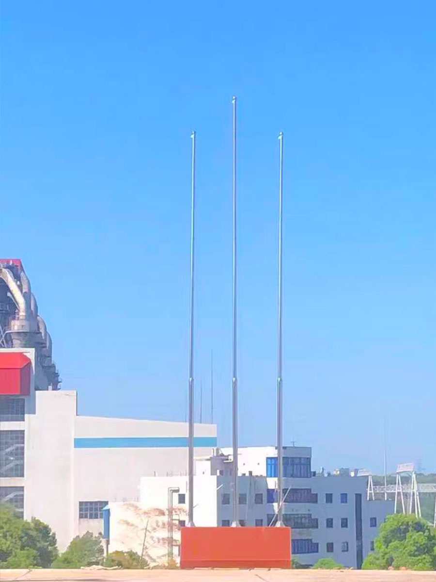 不锈钢旗杆产品展示