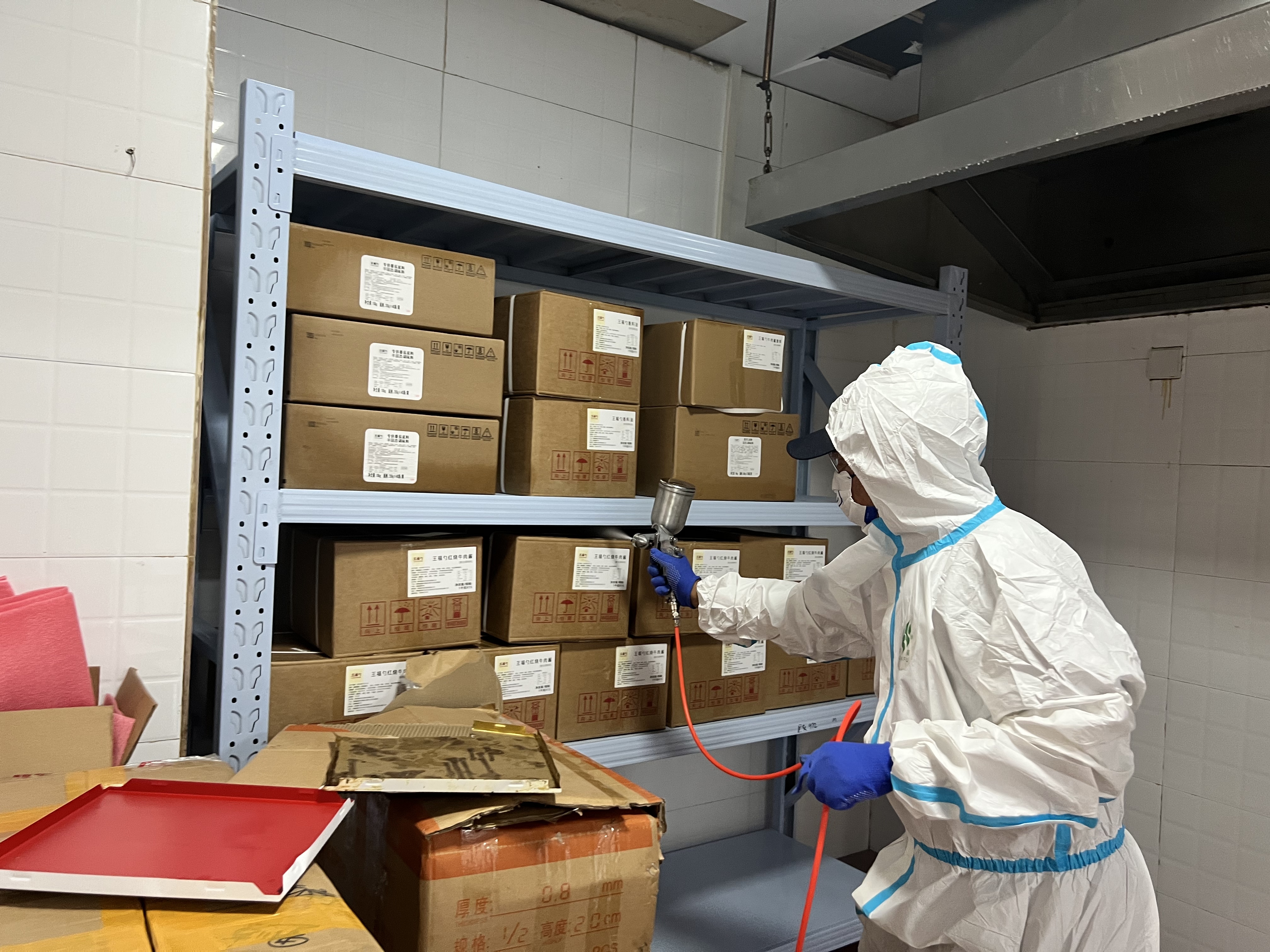 除甲醛服务现场