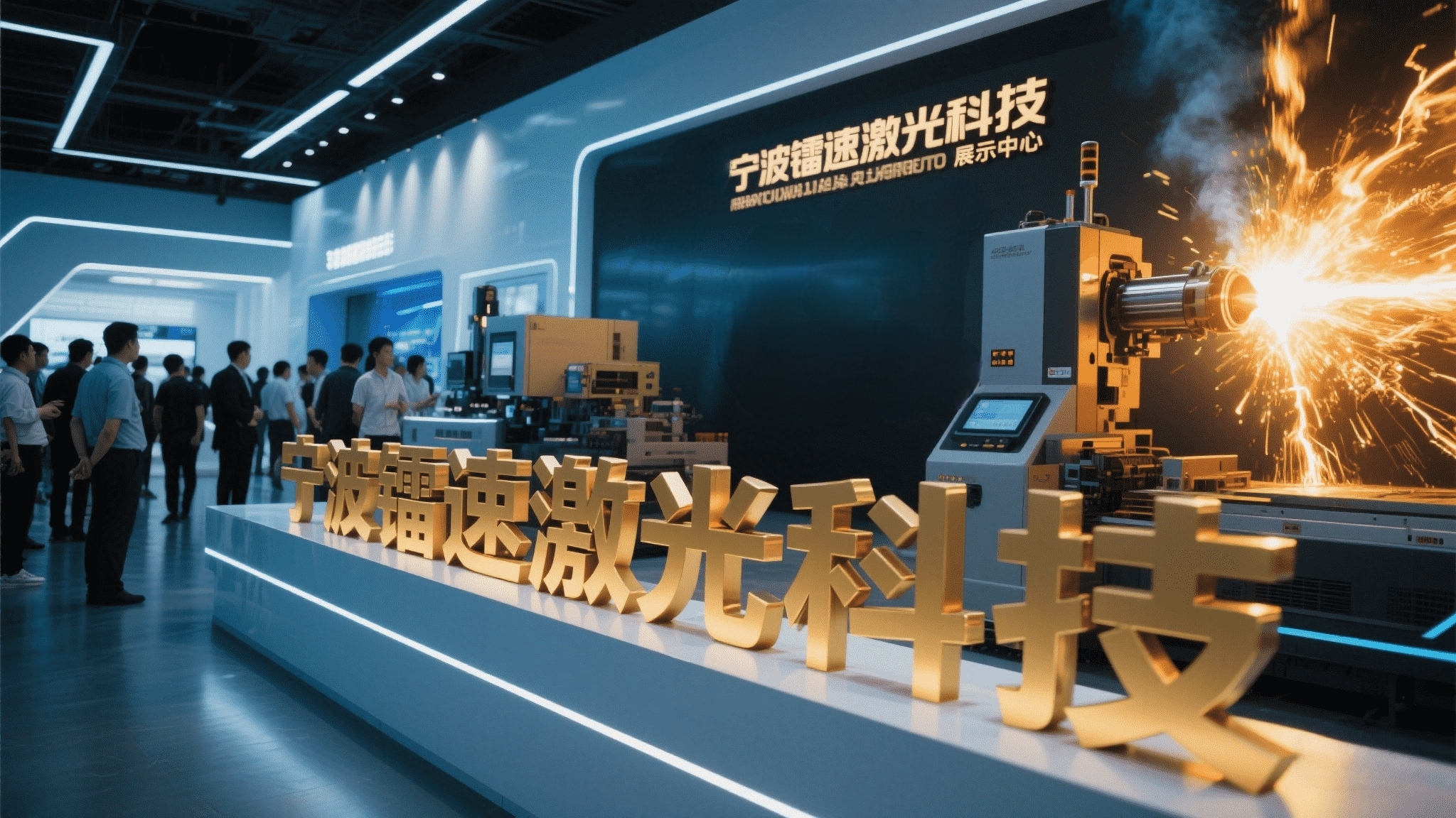 激光淬火设备展示