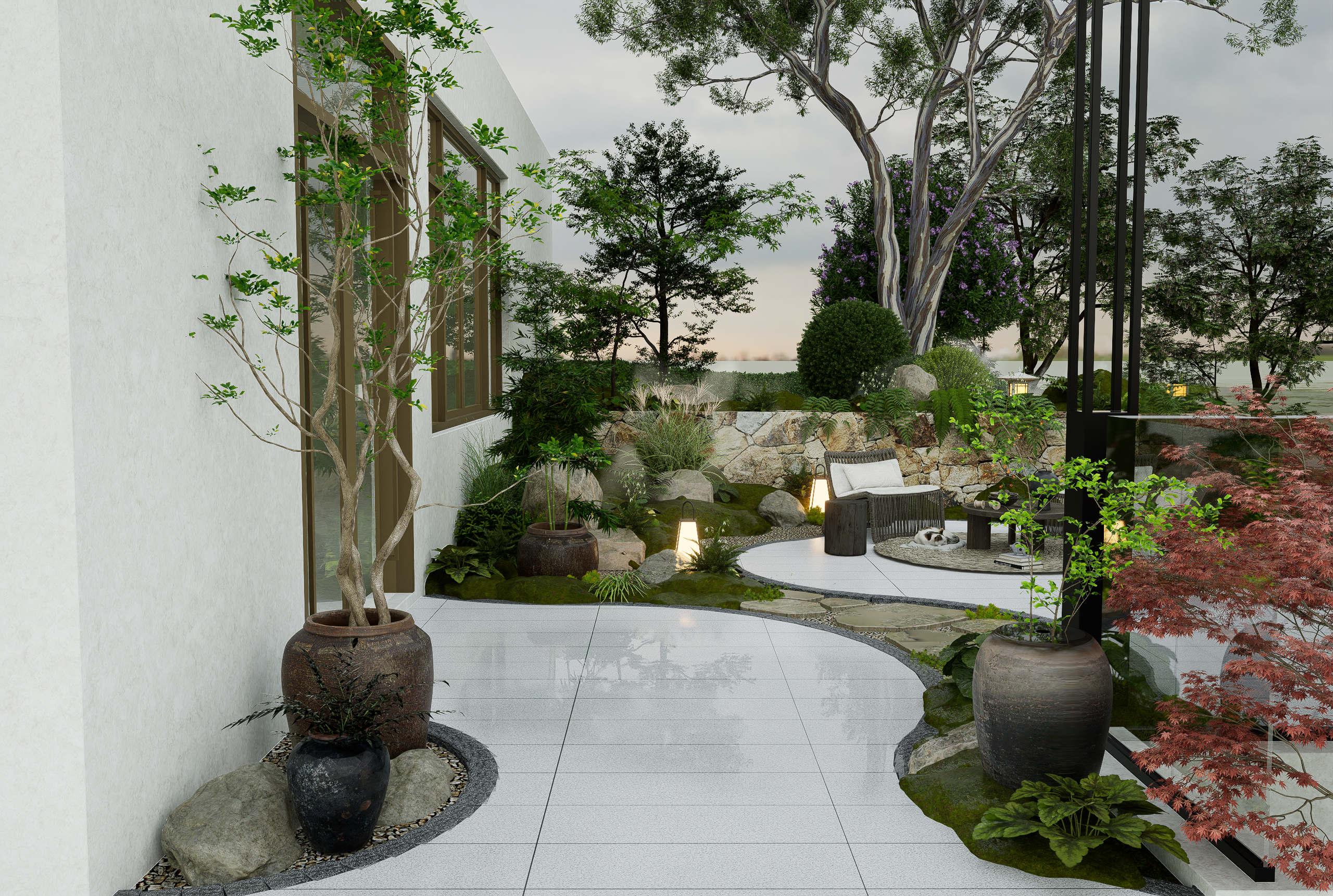 屋顶花园设计示例