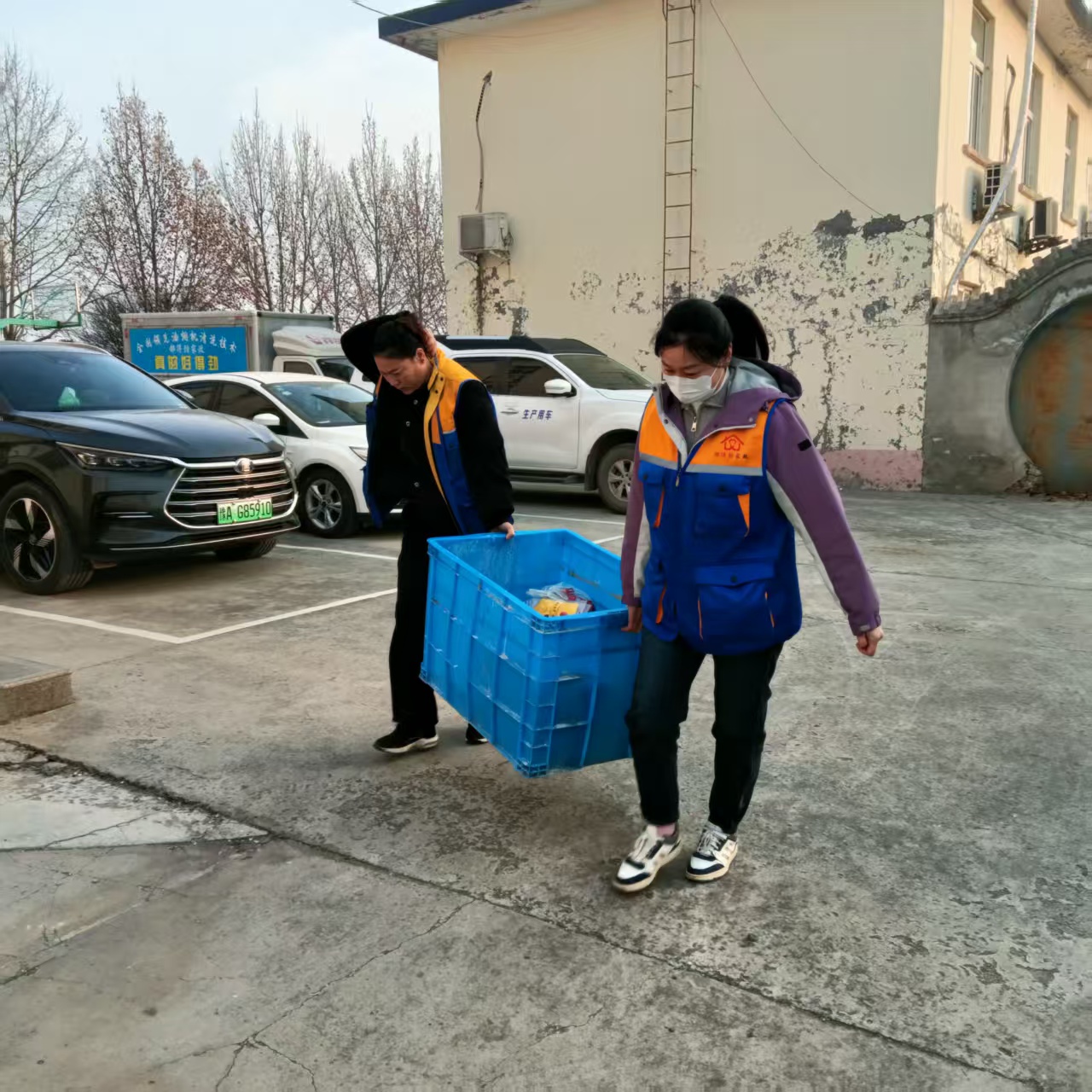 管道疏通作业现场