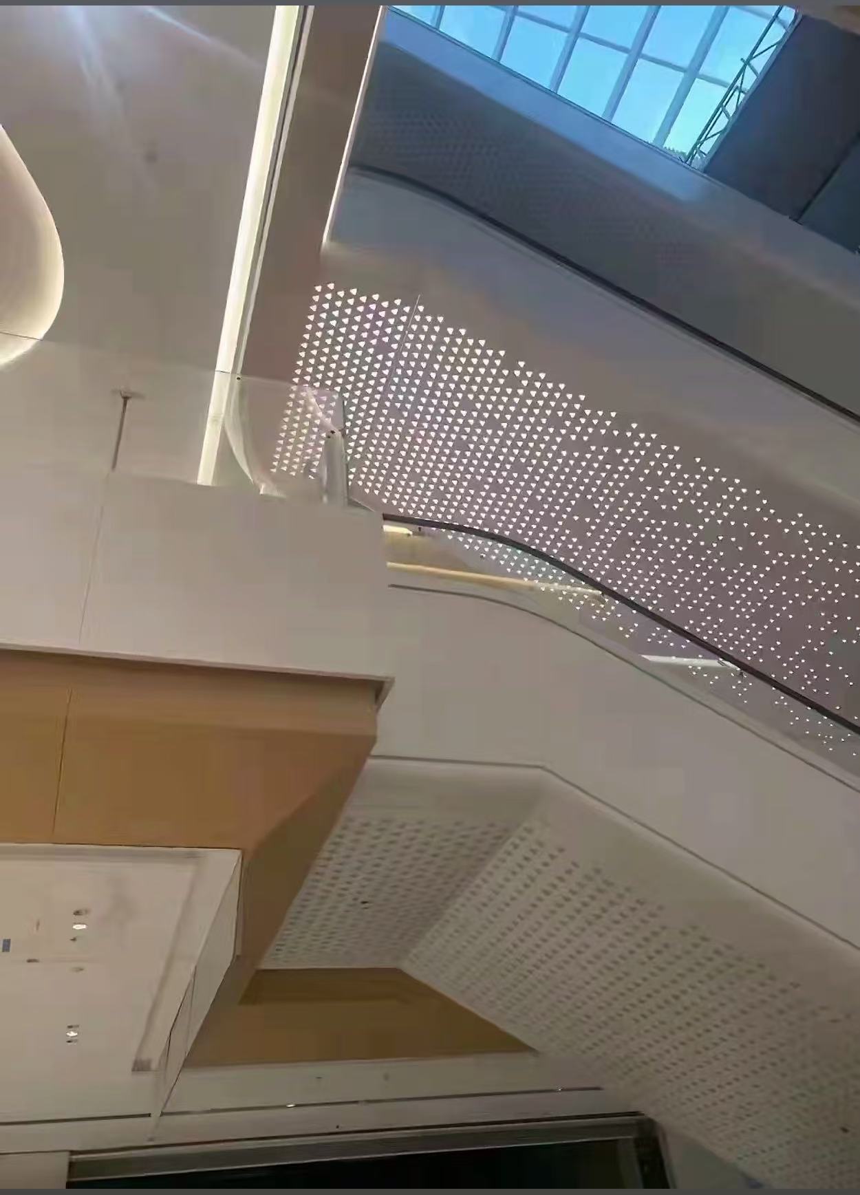 粉末喷涂铝单板应用示例