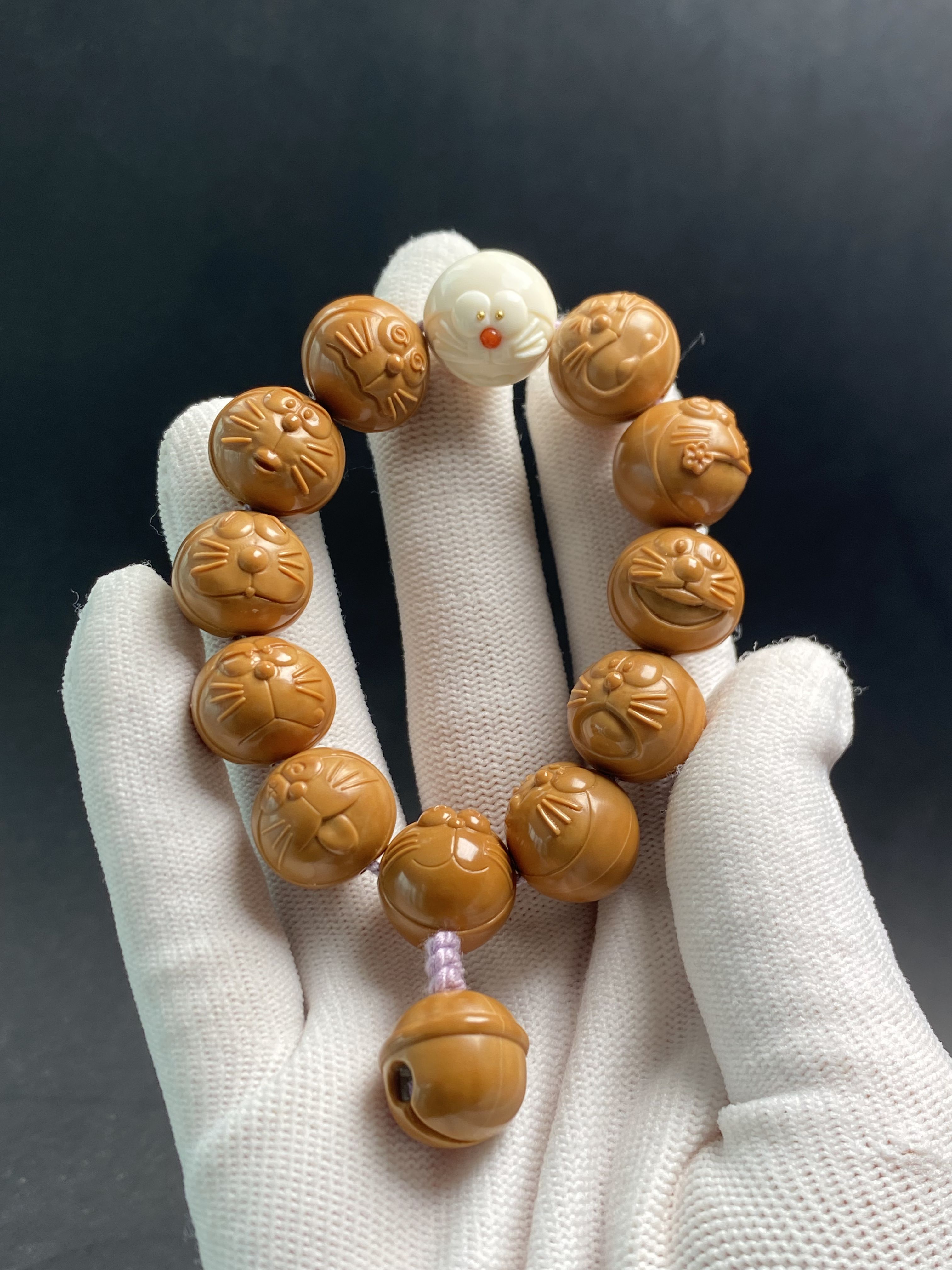 猴头核桃雕刻作品展示