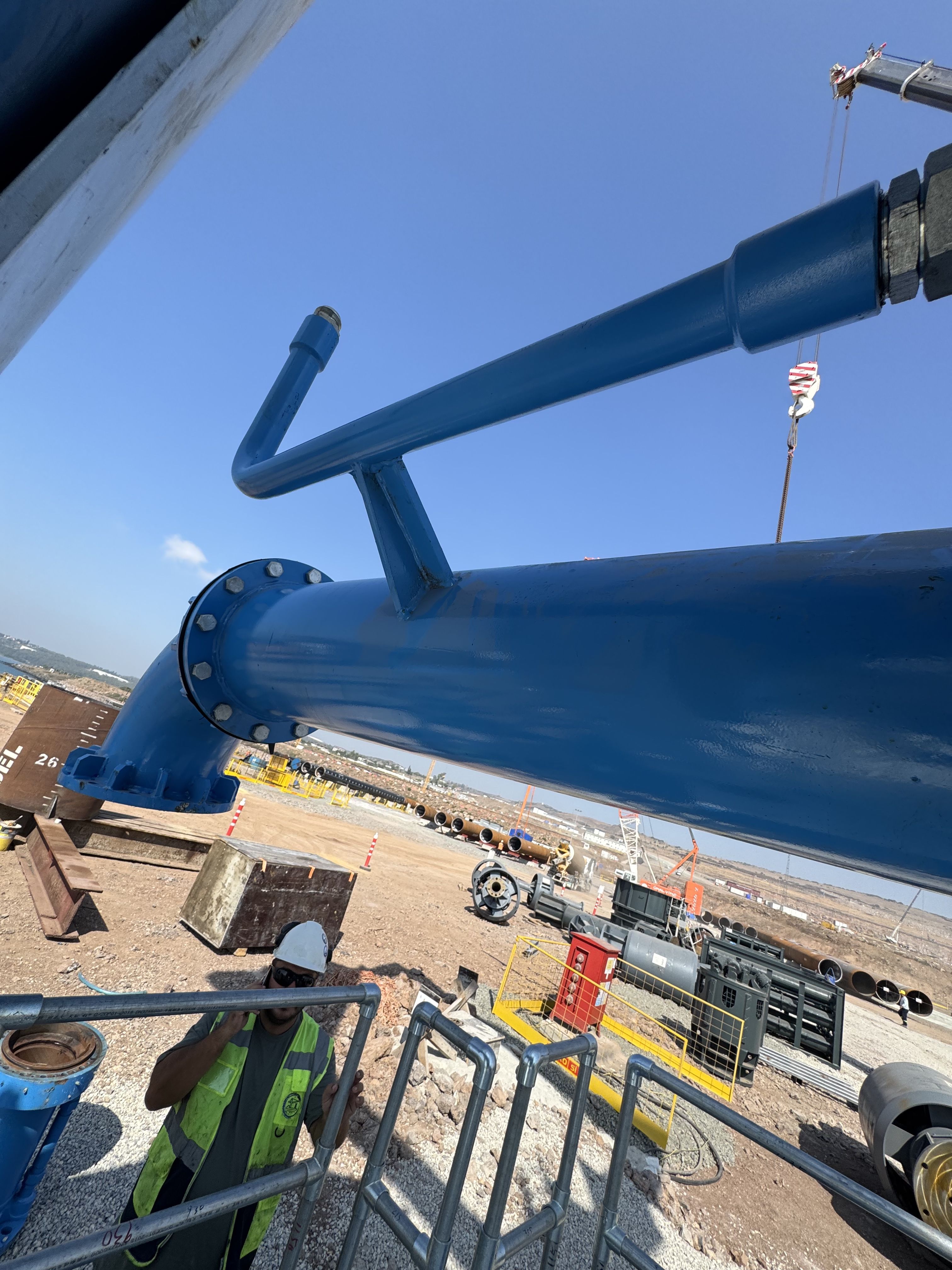 双轮深搅设备现场施工