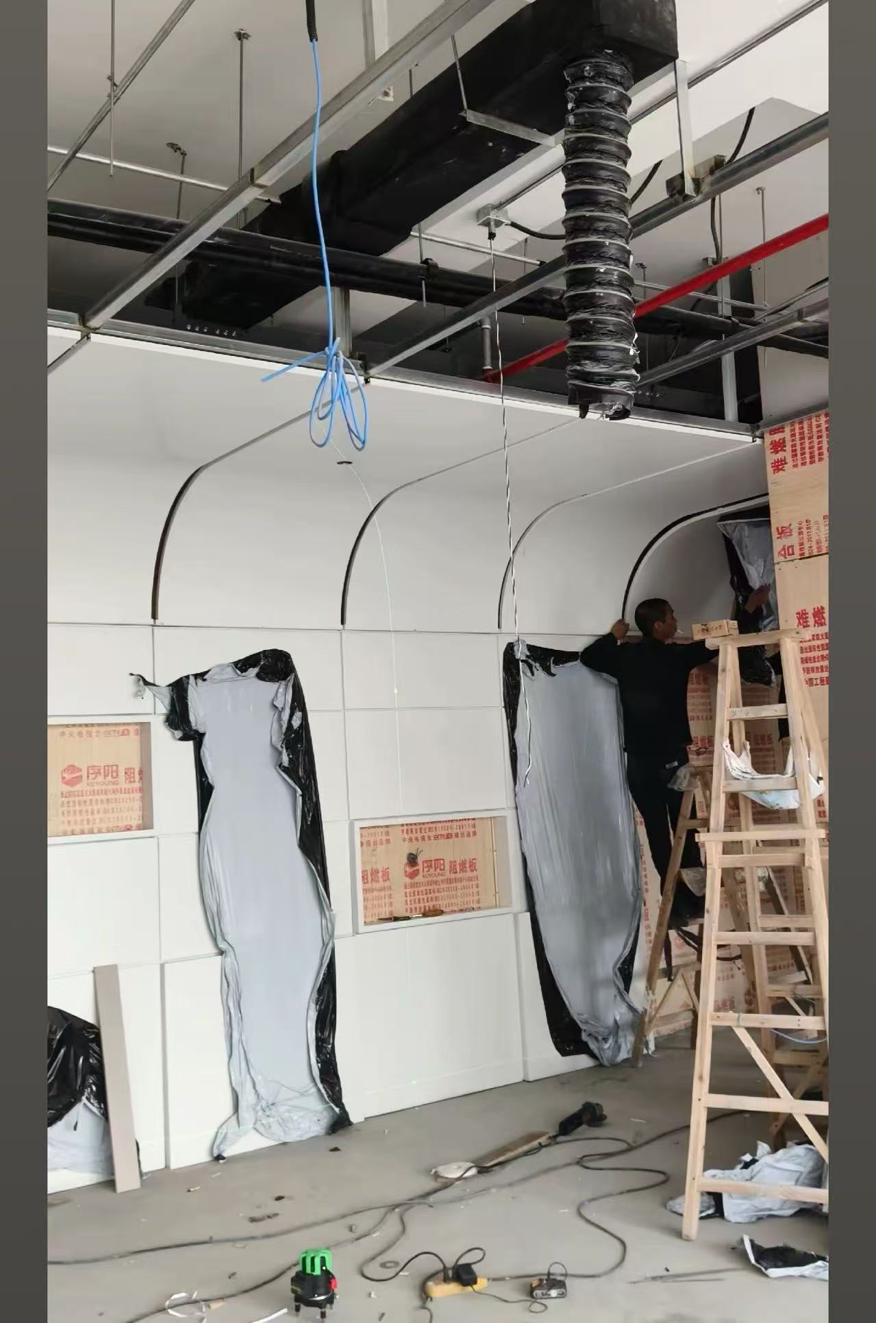 粉末喷涂铝单板应用示例