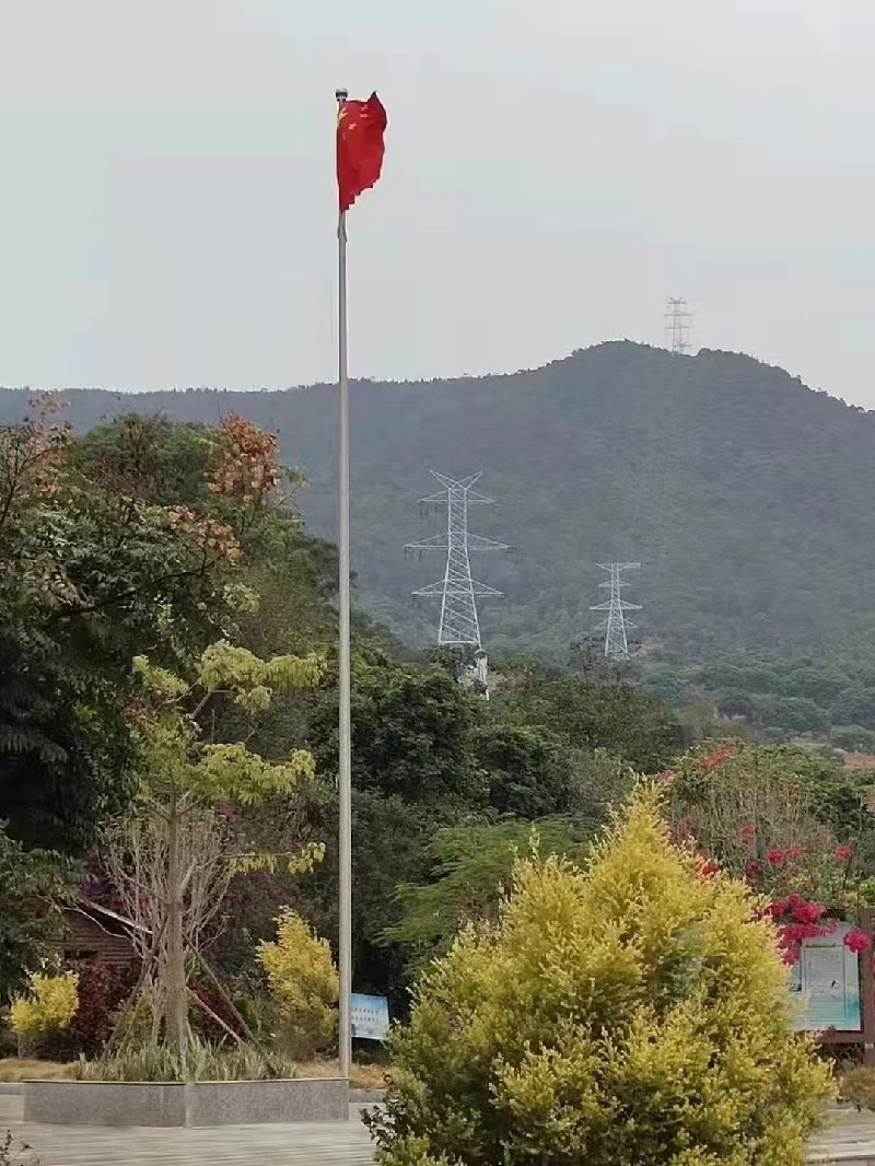 不锈钢旗杆产品展示