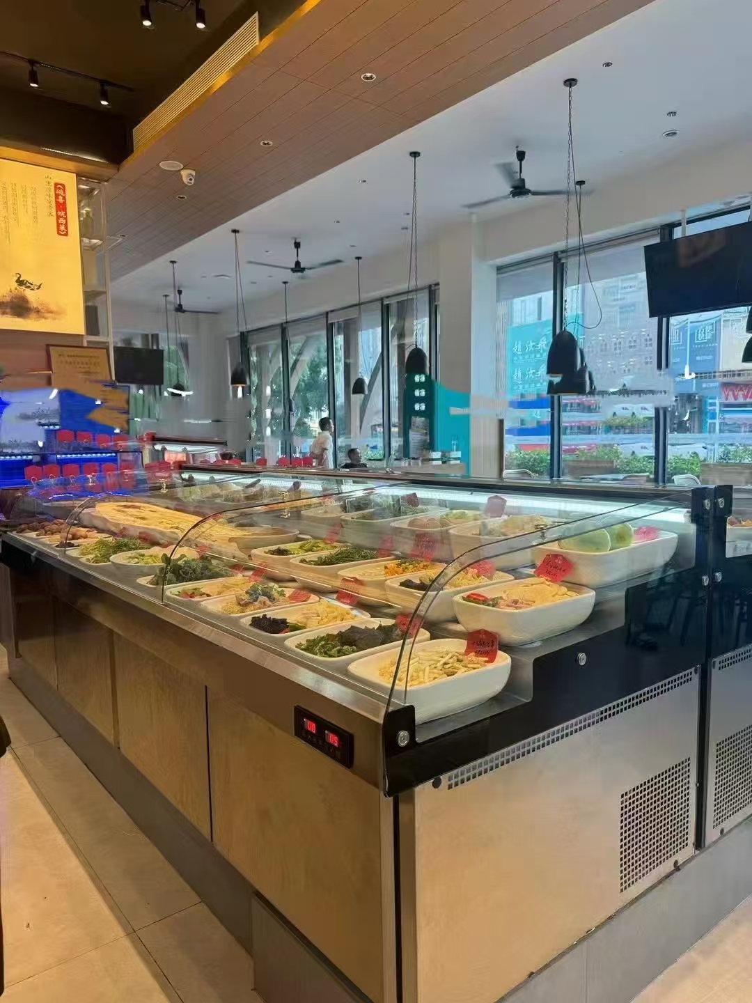 松尔保鲜柜展示