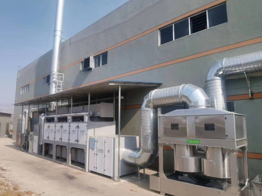 催化燃烧设备应用