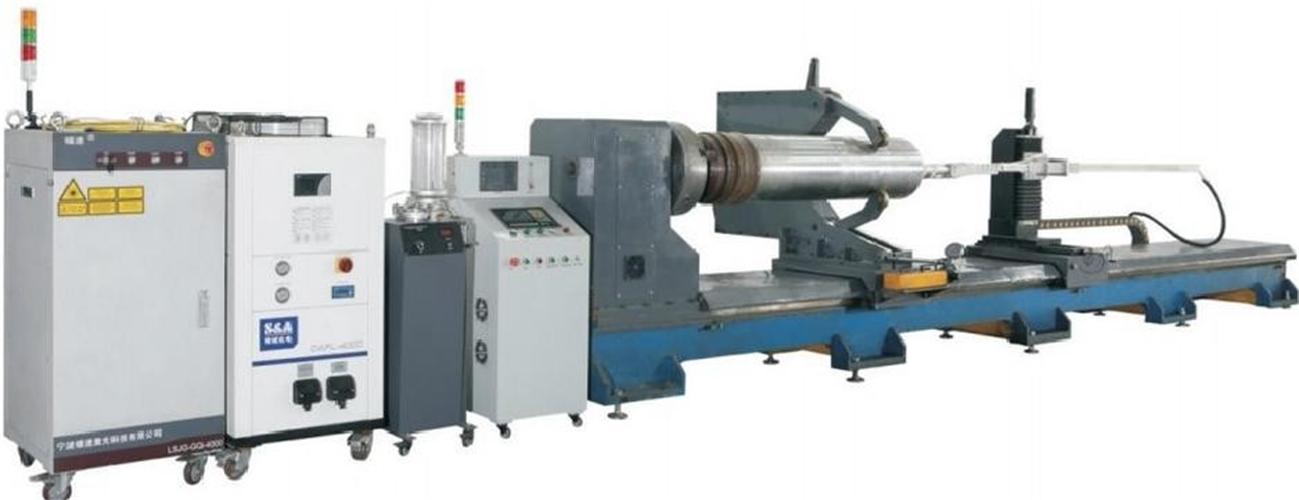 激光熔覆加工现场