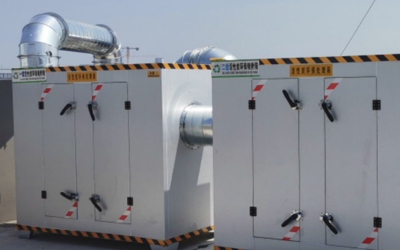 废气处理设备工厂实景