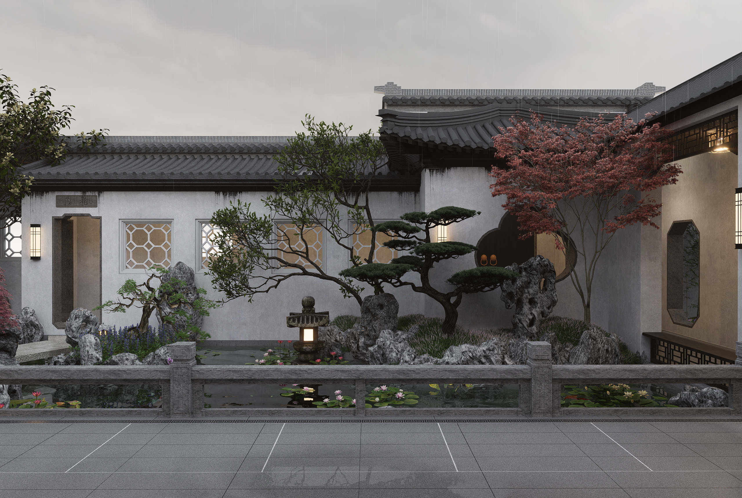 徐州明和景观设计-可持续园区景观细节