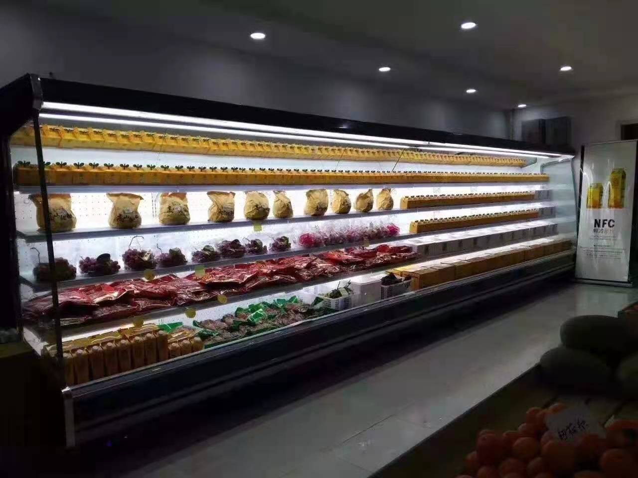 松尔保鲜柜展示