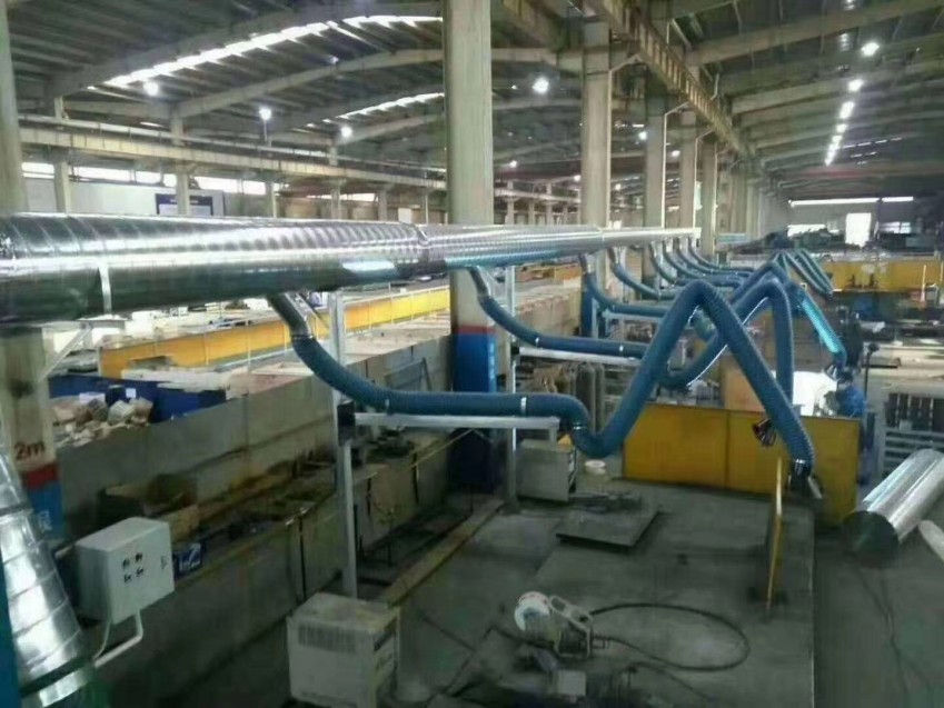 除尘设备工作场景