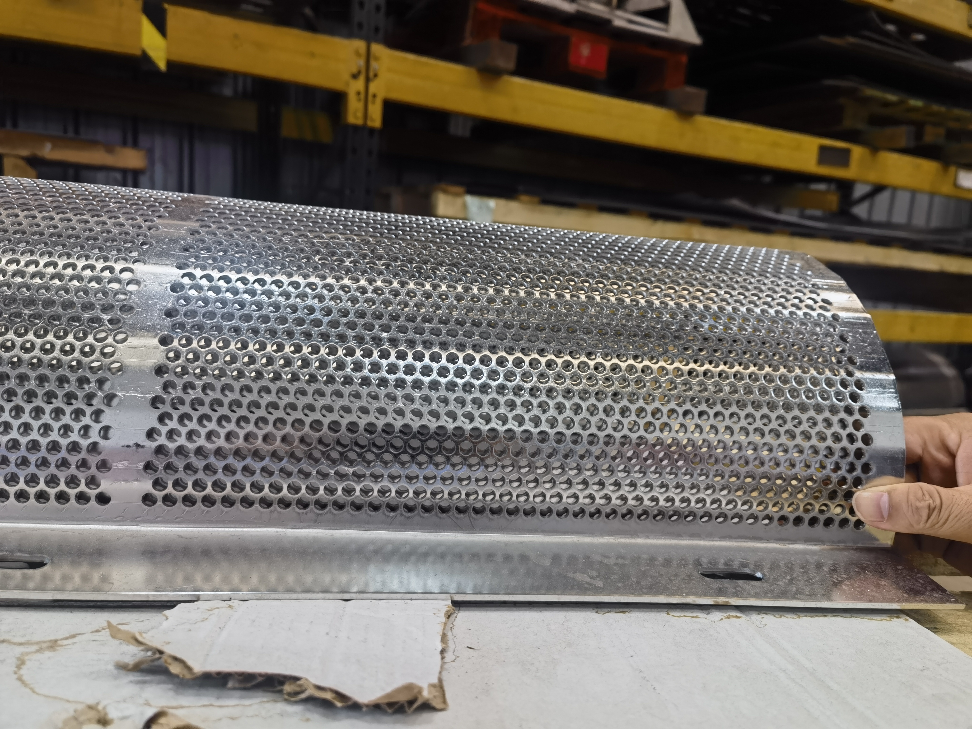 门式冲洗设备工作场景