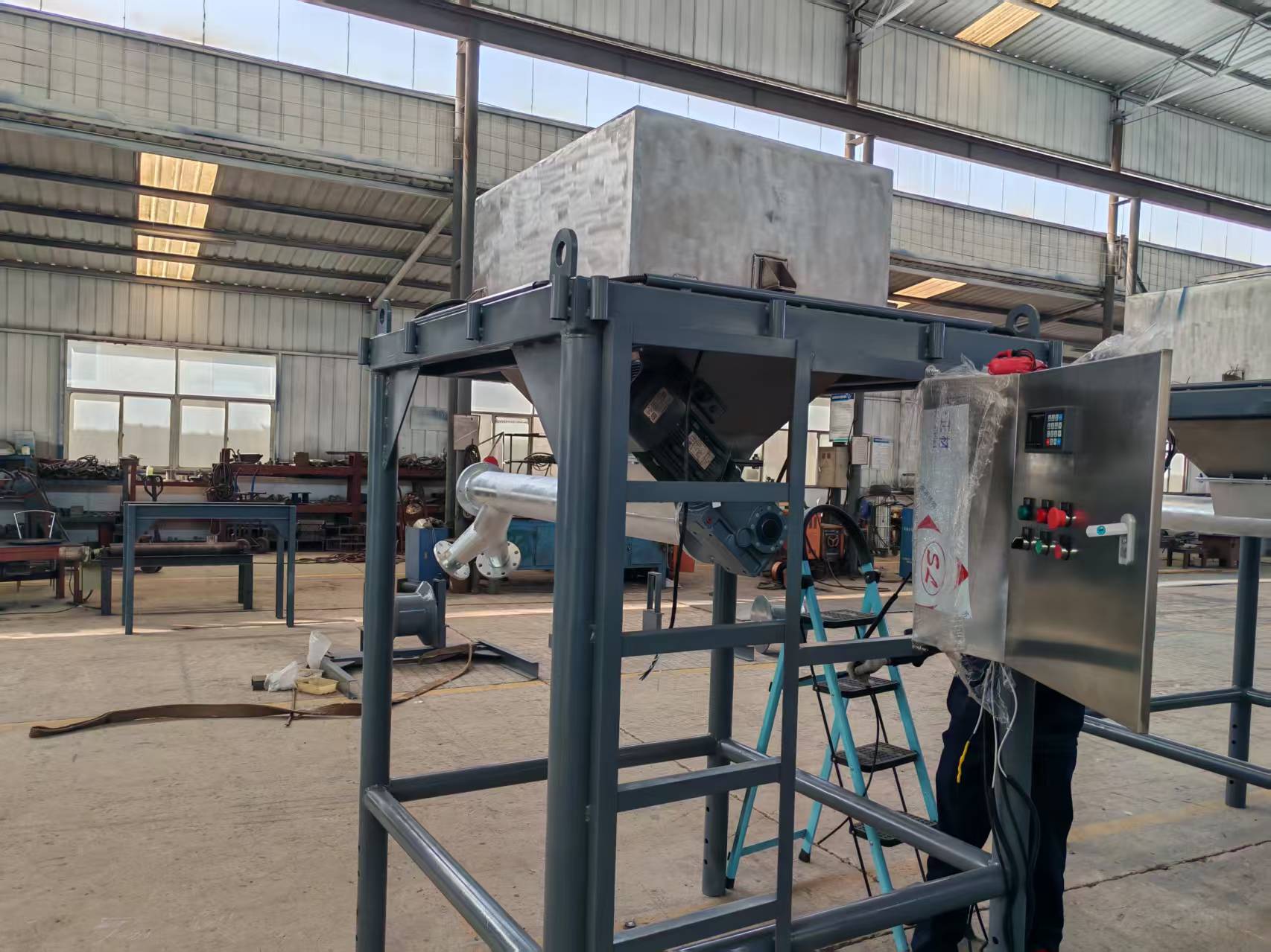 采样机工作场景