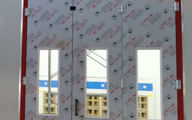 喷漆房外部结构