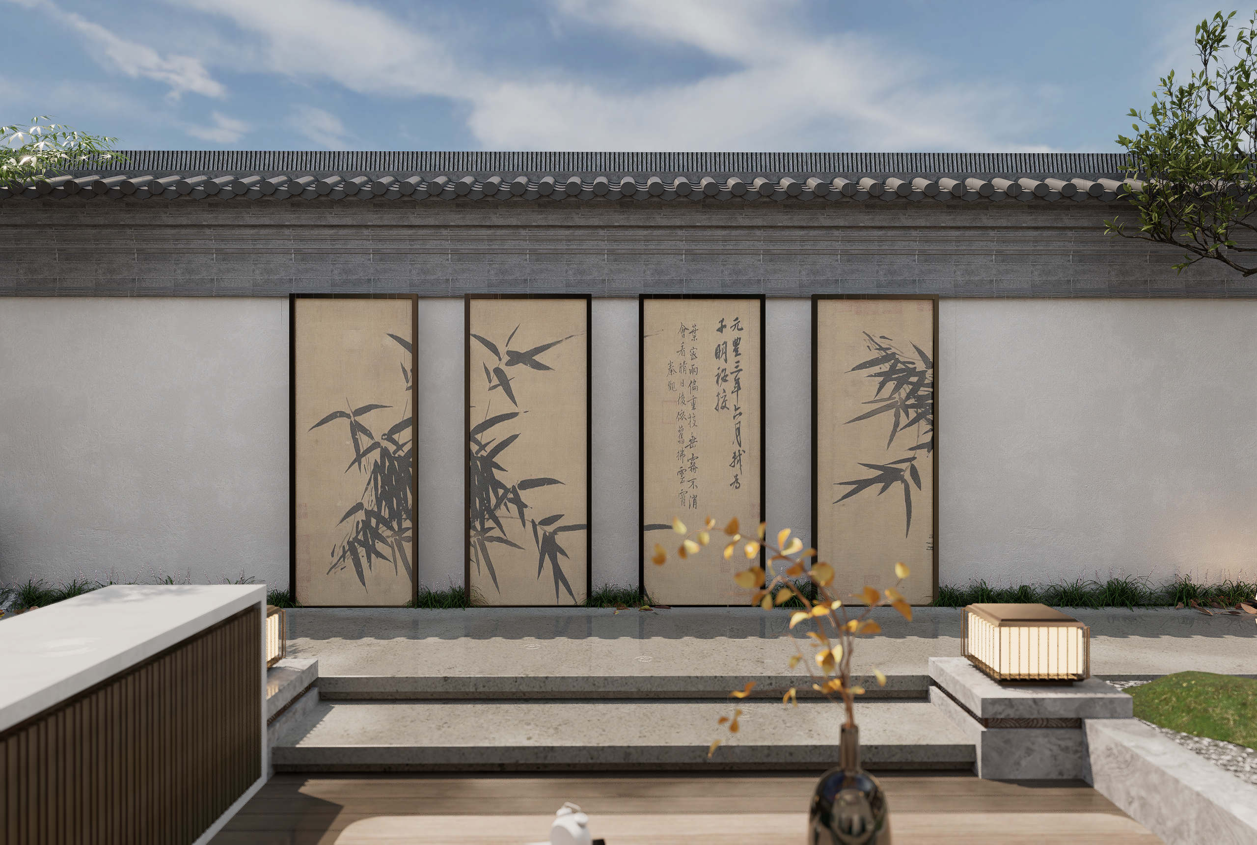 屋顶花园设计示例