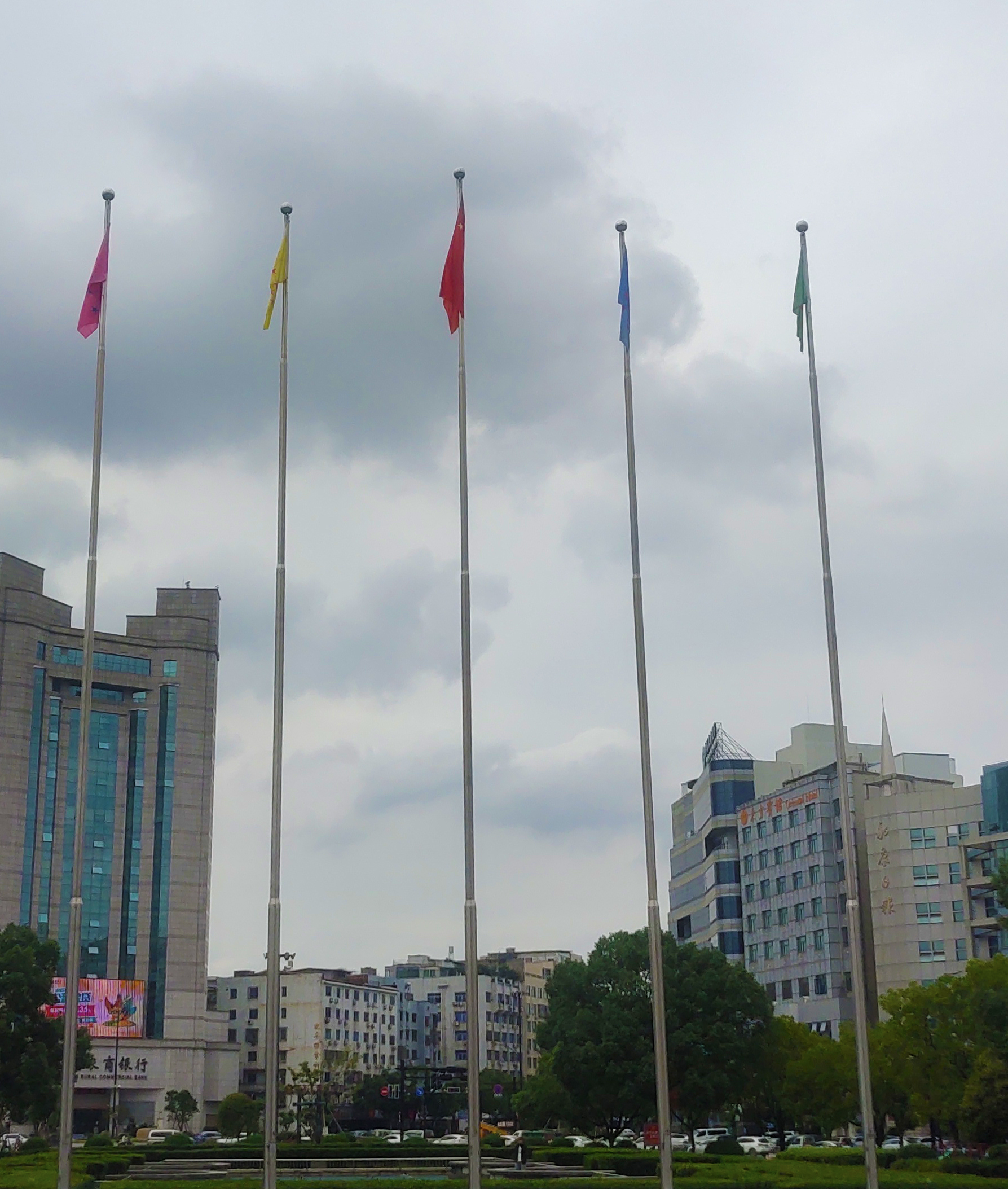 不锈钢旗杆细节展示