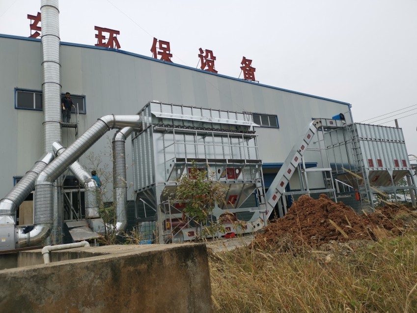 除尘系统示意图