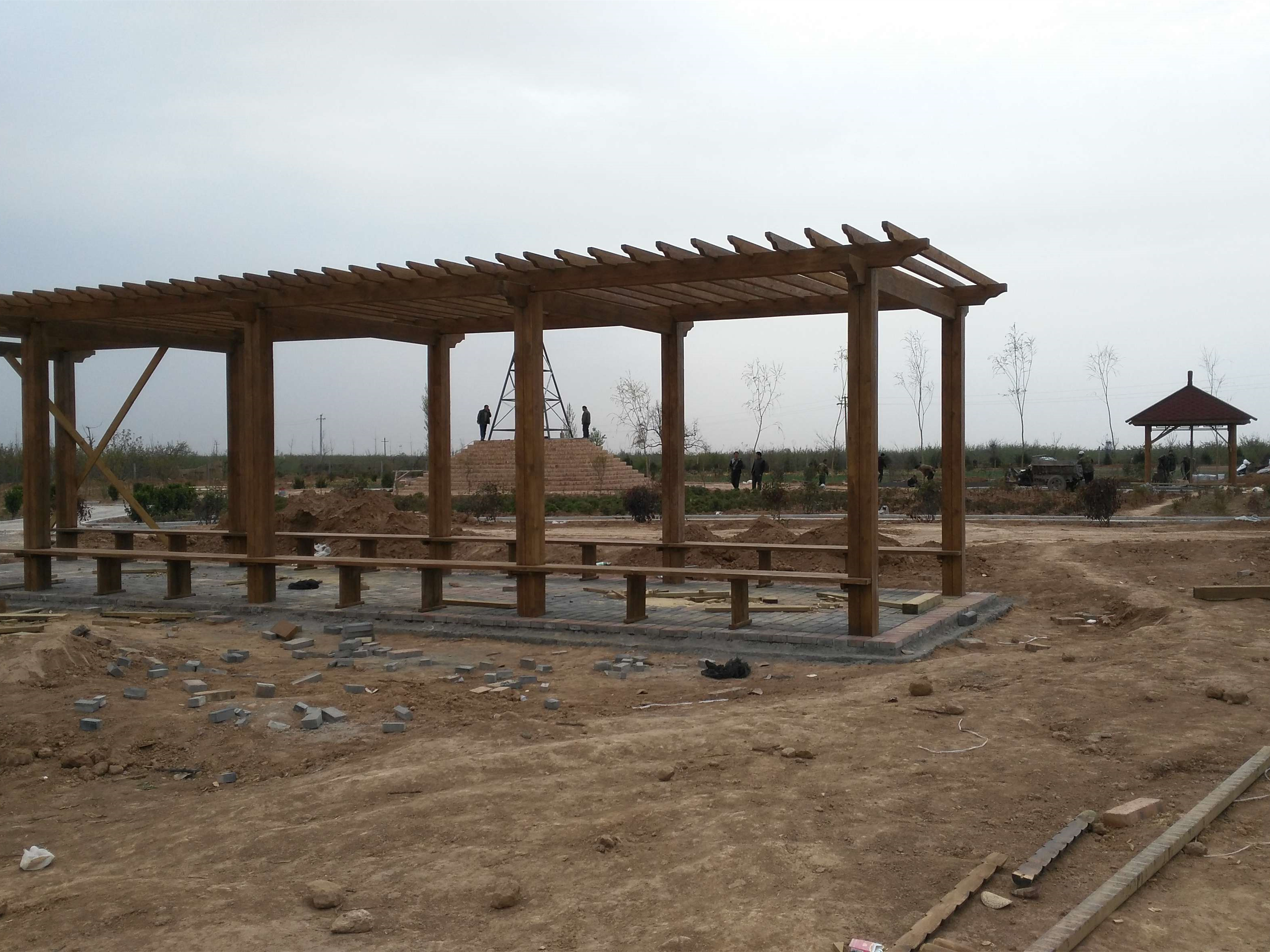 防腐木应用案例