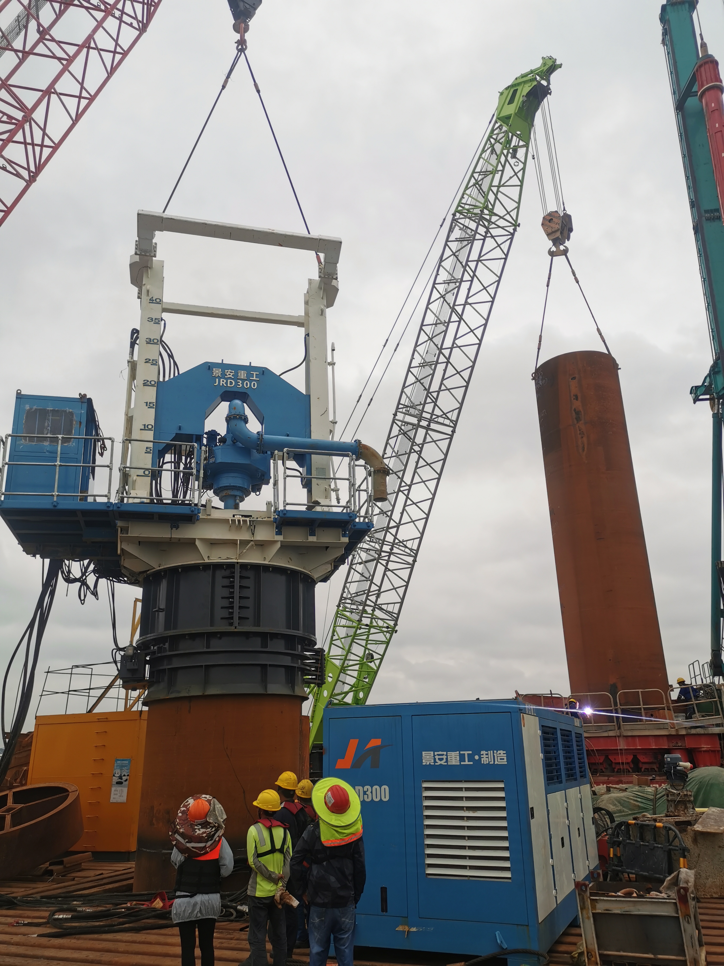 景安重工生产车间