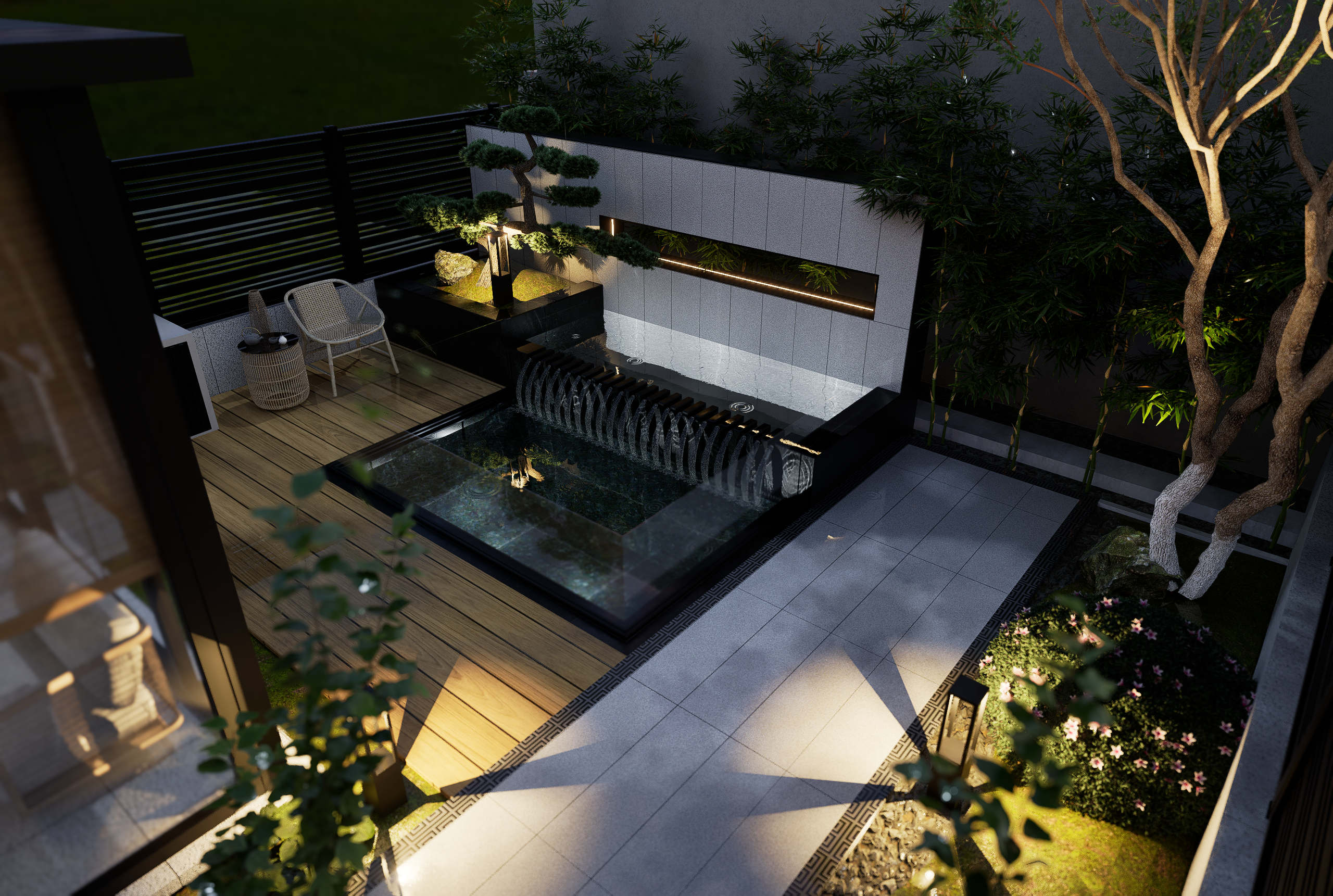 徐州明和屋顶花园设计案例一