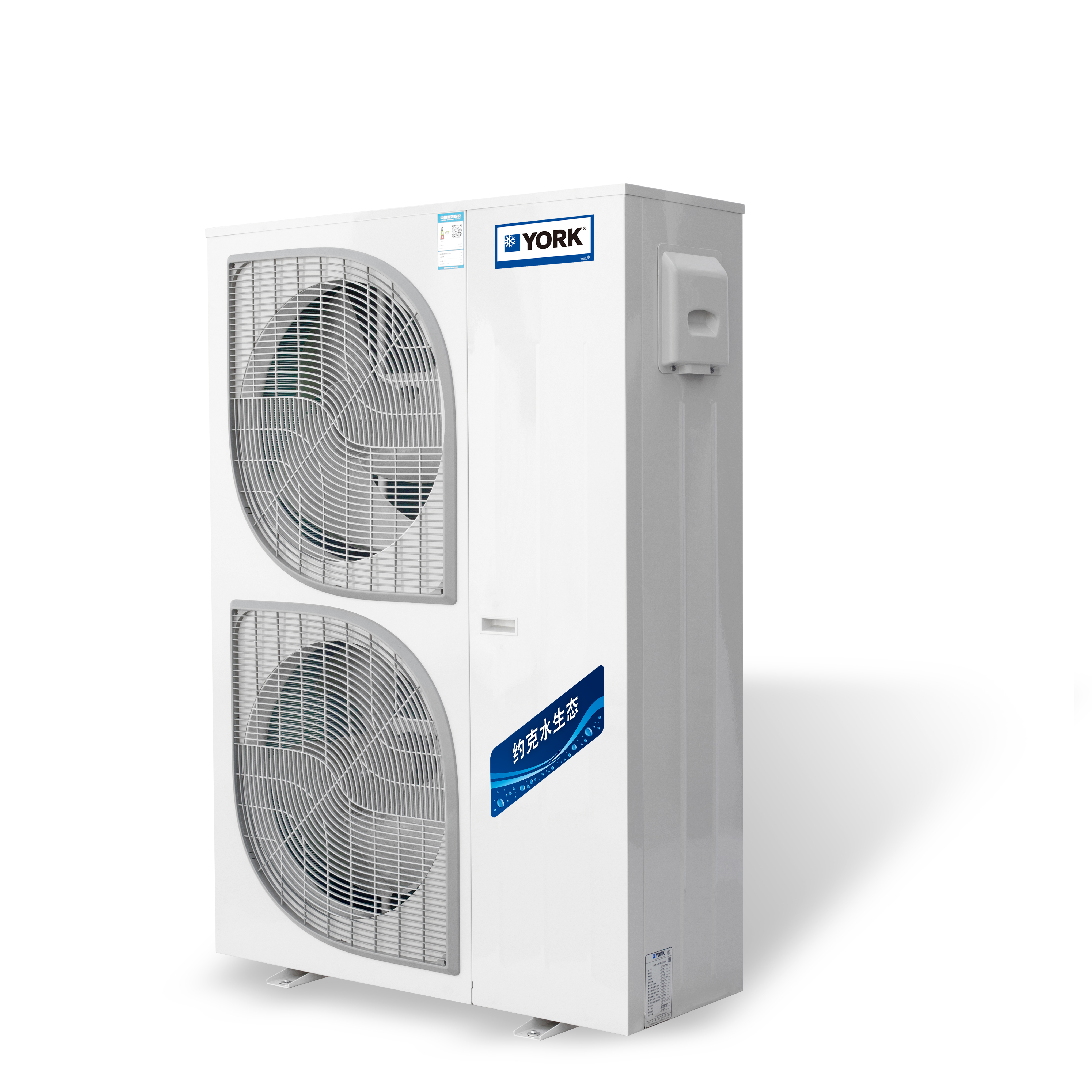 约克空调安装施工现场