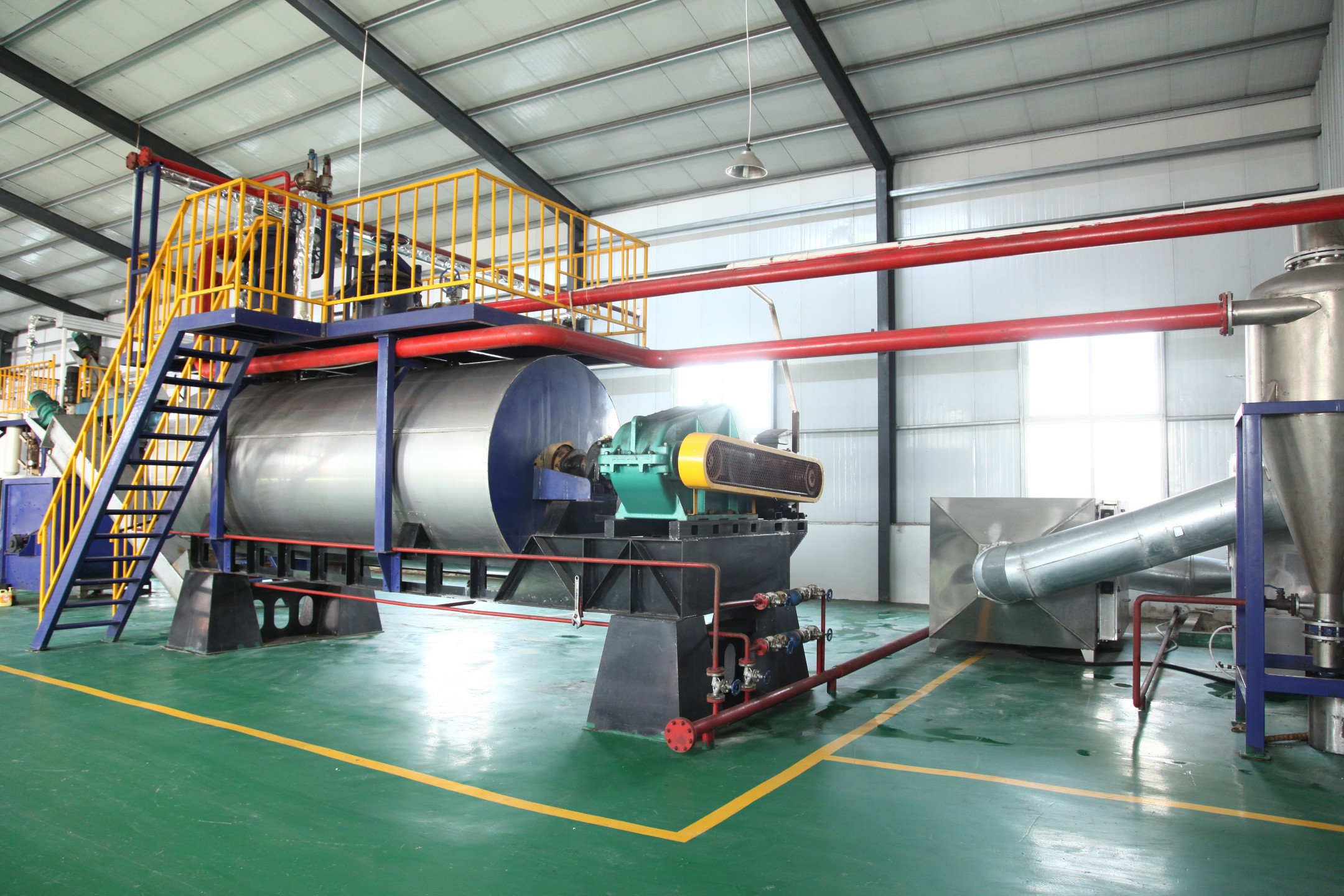 河南佑基肥生产车间