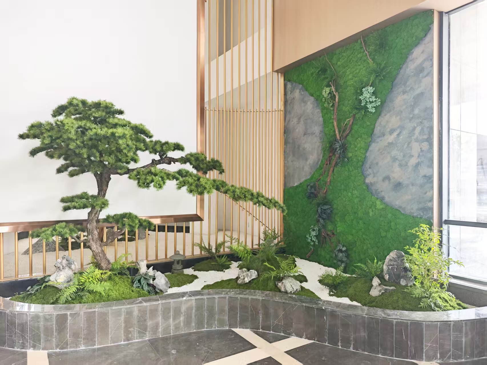 仿真绿植造景应用示例