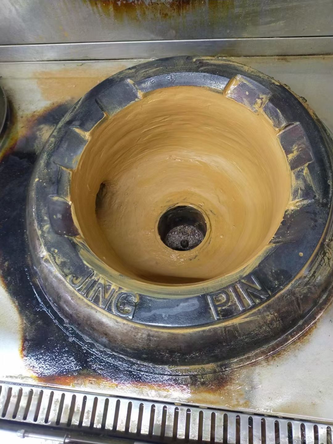 切菜机维修现场